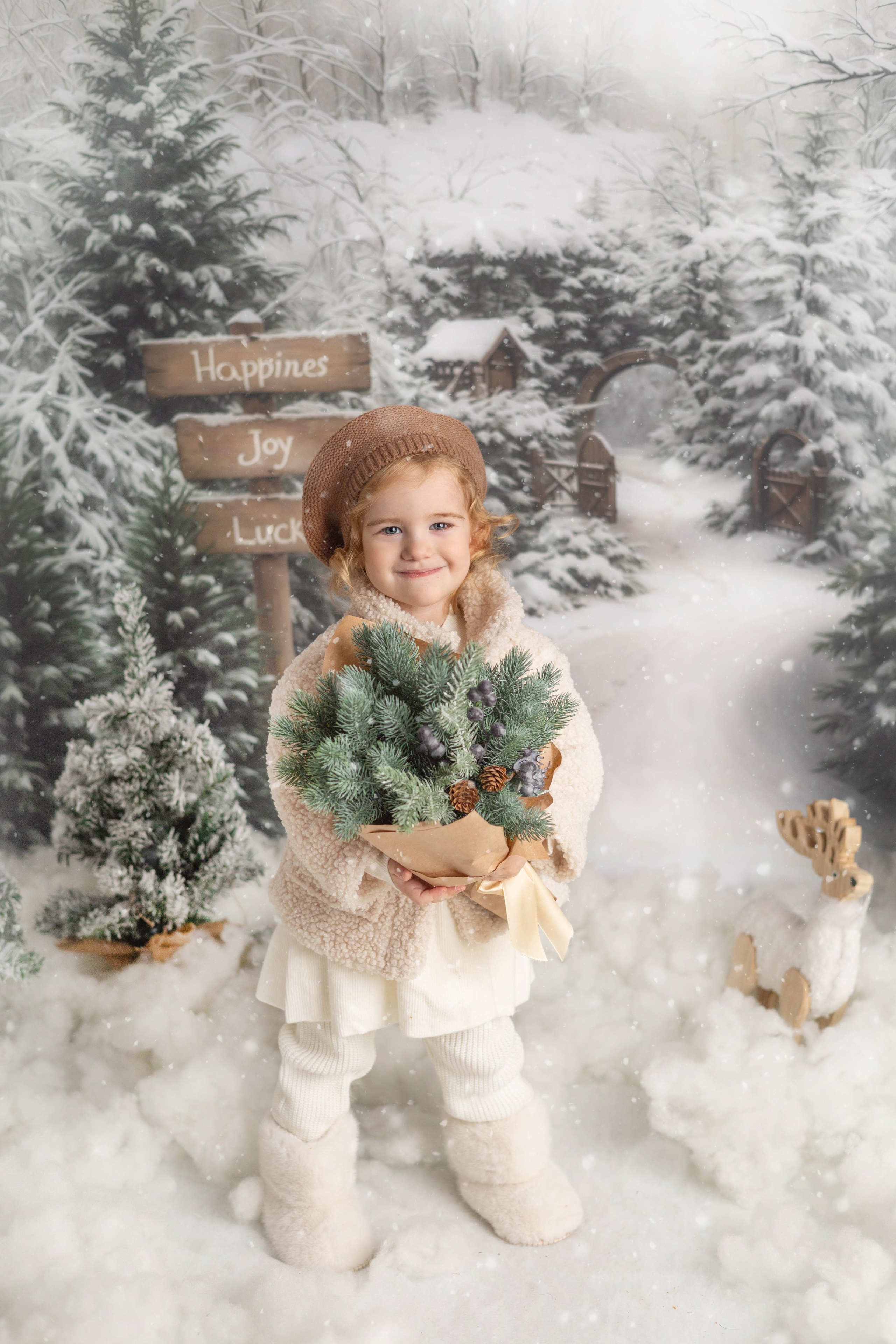 «Лесная опушка». «Вкадре» — фотосессия новорожденных Тула | детский фотограф в Туле