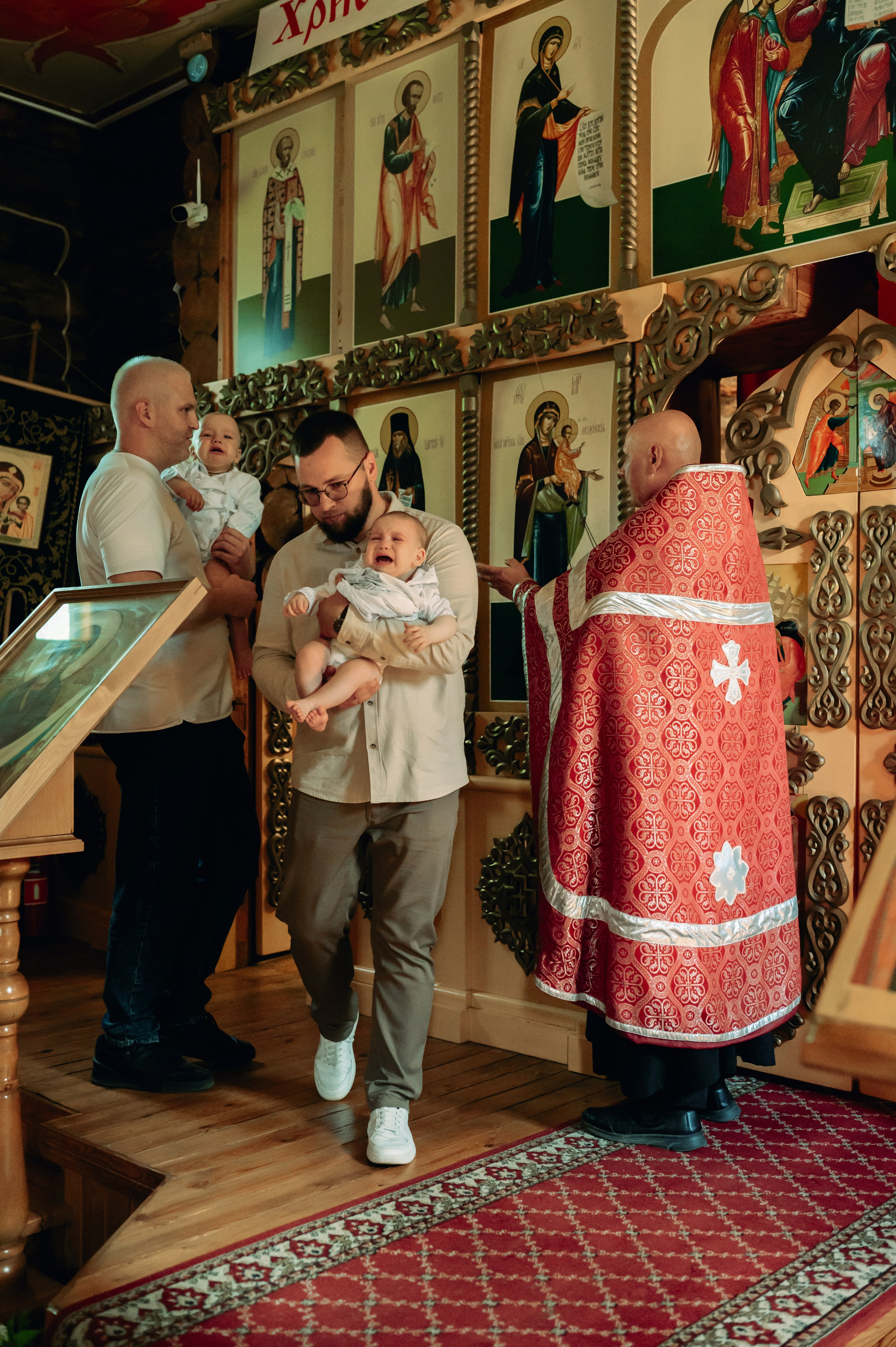 Фотосессия крещения детей. Фотограф в Кирове Инна Софронова