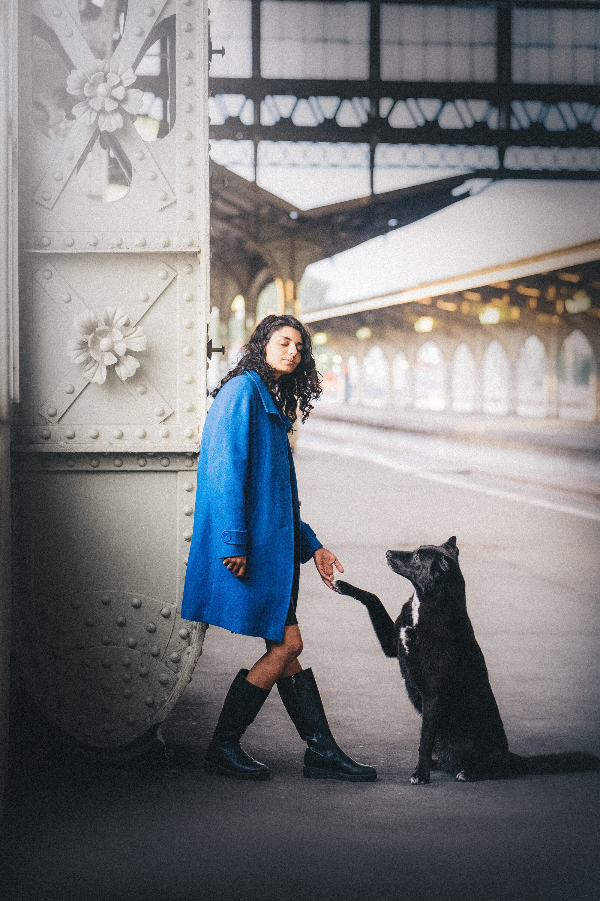 Вика и Чара. Фотограф анималист в Москве и Санкт-Петербурге Свиридова Анна