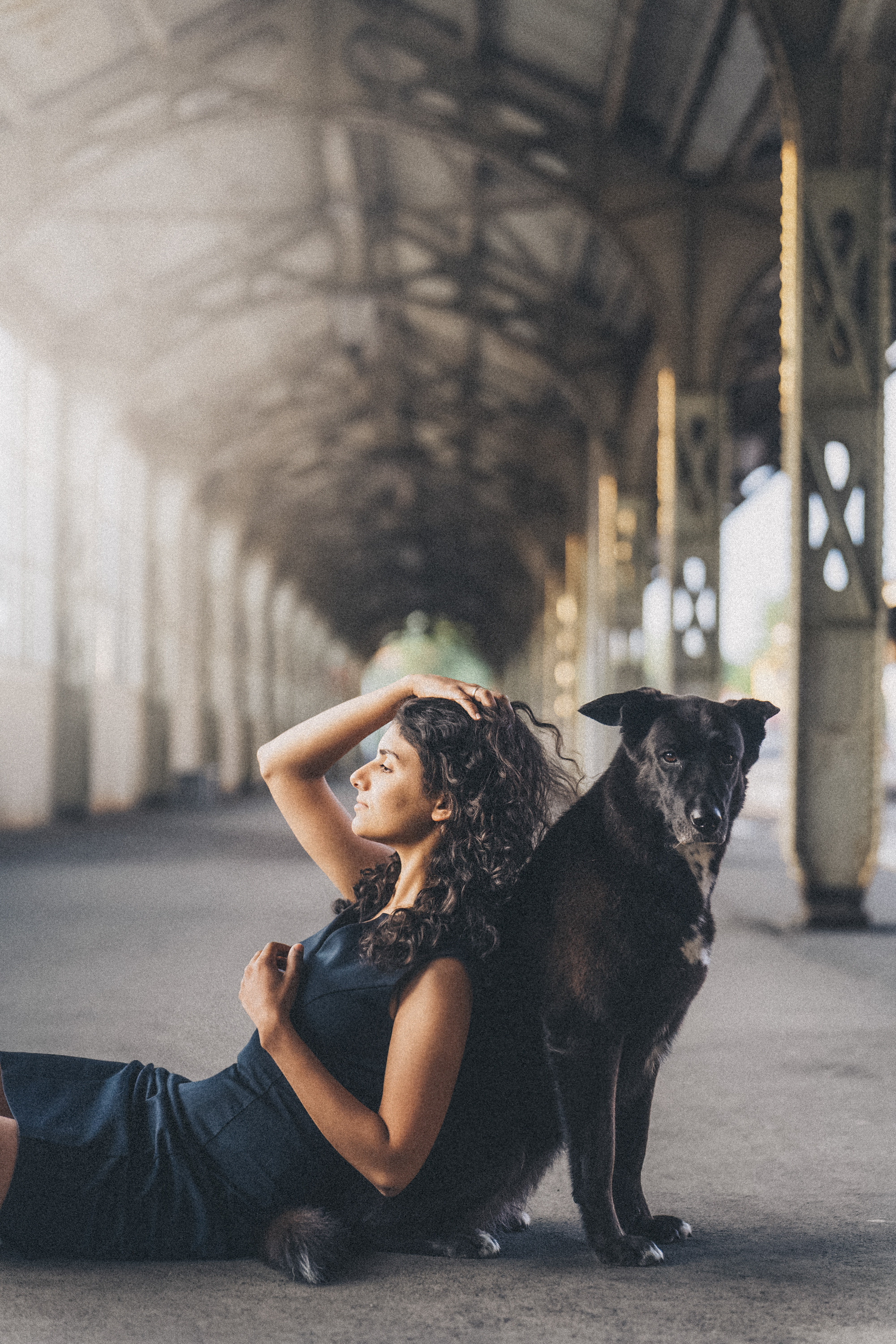 Вика и Чара. Фотограф анималист в Москве и Санкт-Петербурге Свиридова Анна