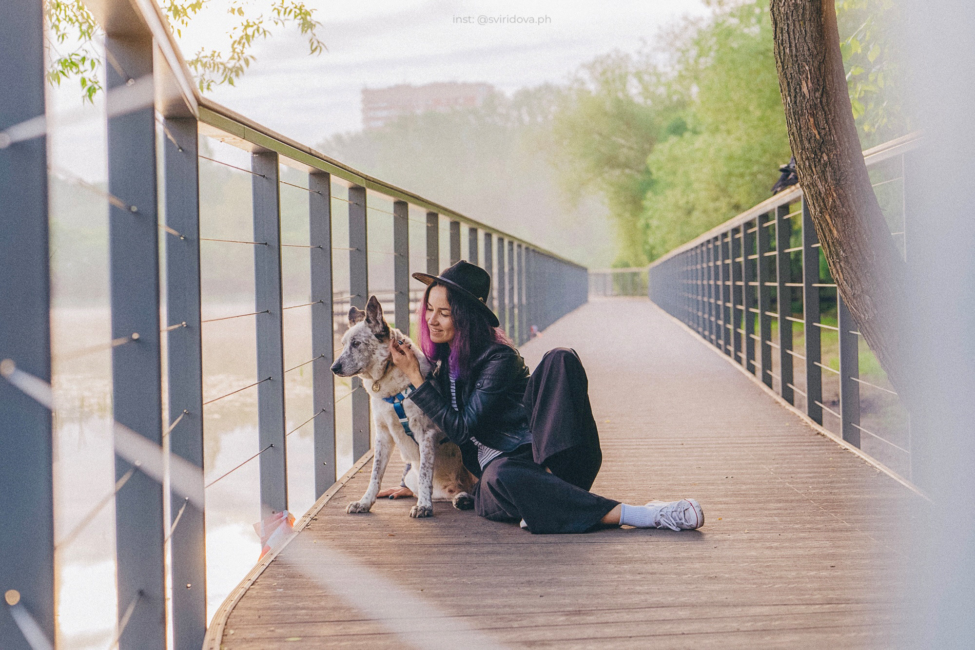 Катя и Бутуз. Фотограф анималист в Москве и Санкт-Петербурге Свиридова Анна