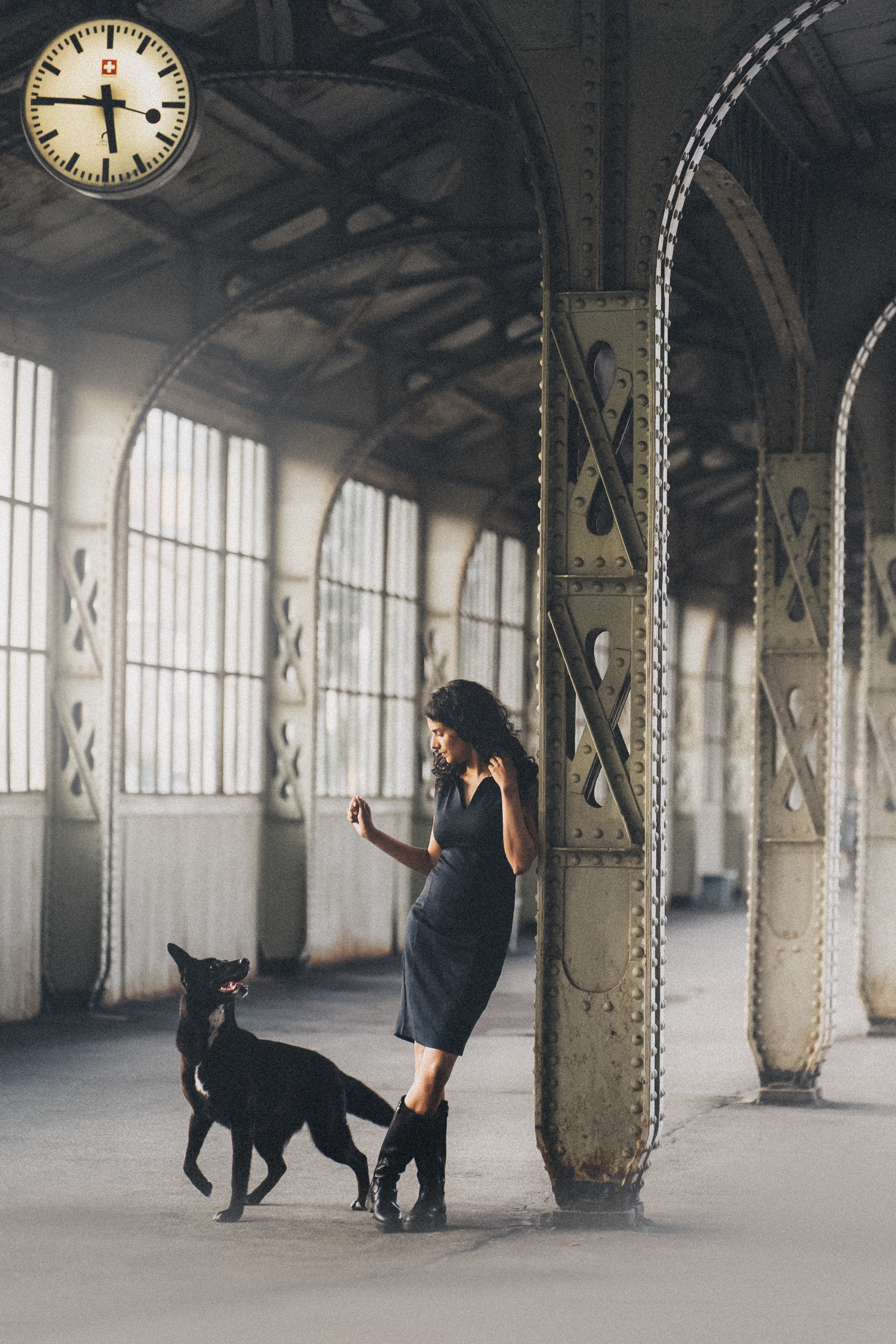 Вика и Чара. Фотограф анималист в Москве и Санкт-Петербурге Свиридова Анна