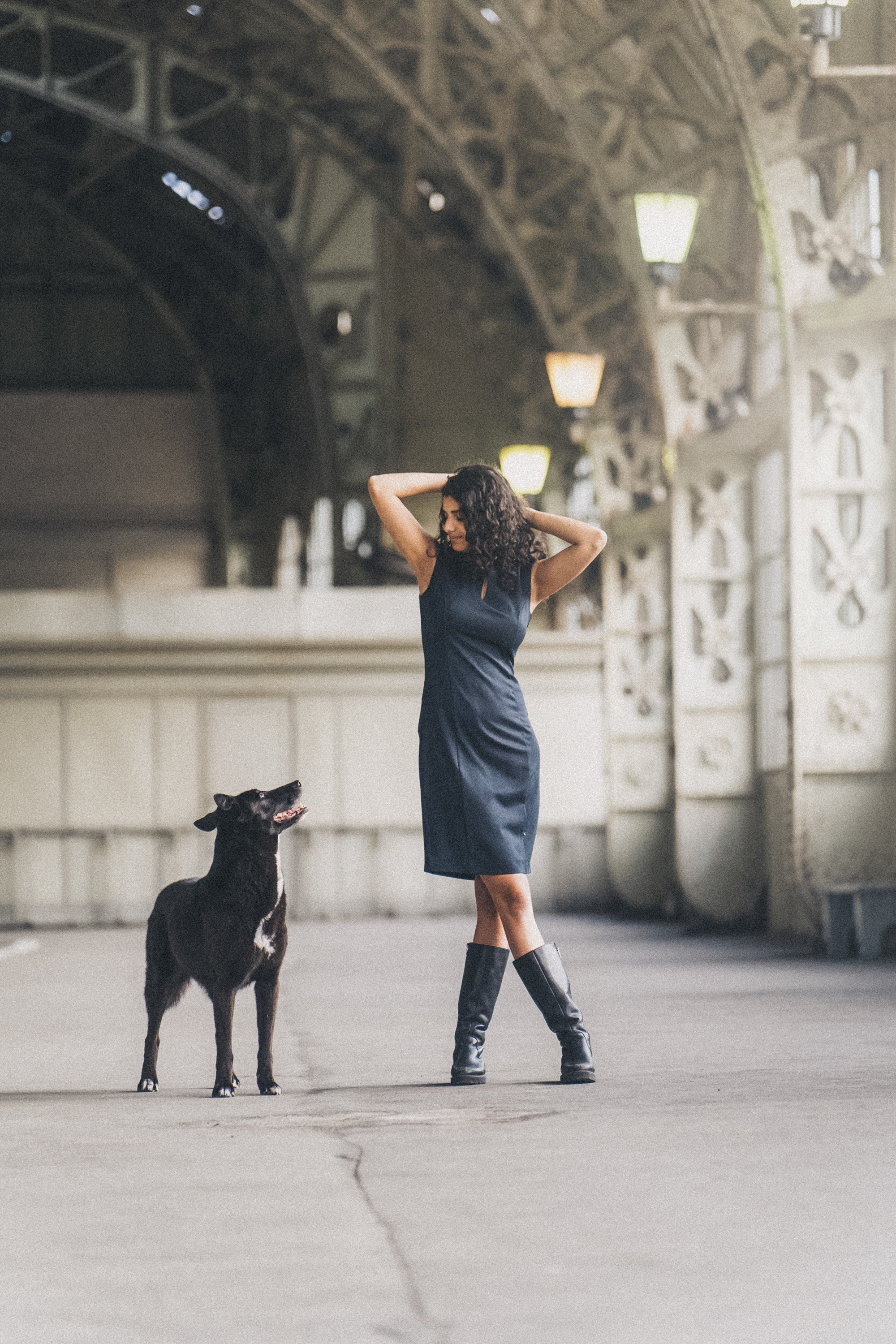 Вика и Чара. Фотограф анималист в Москве и Санкт-Петербурге Свиридова Анна