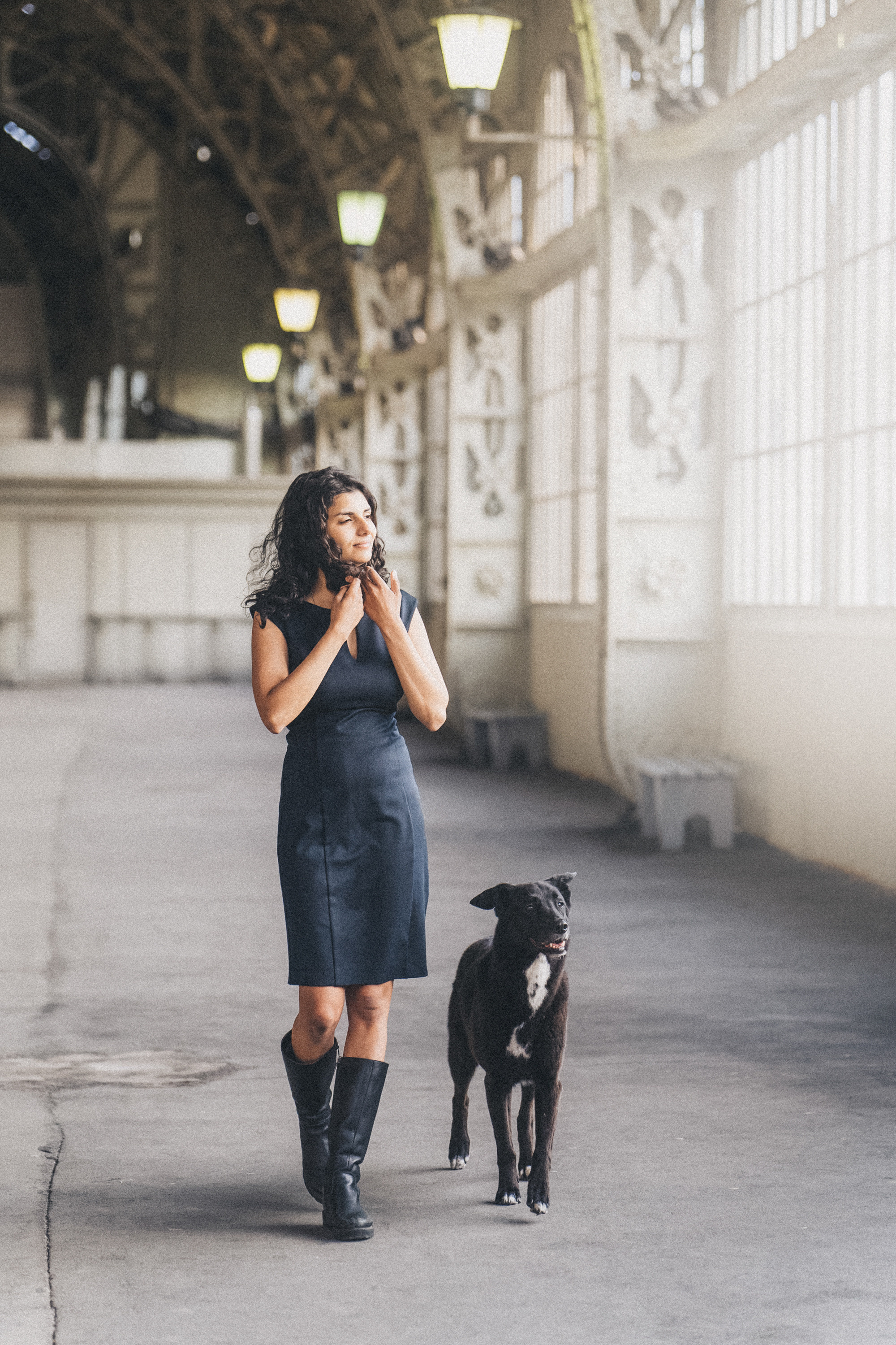 Вика и Чара. Фотограф анималист в Москве и Санкт-Петербурге Свиридова Анна