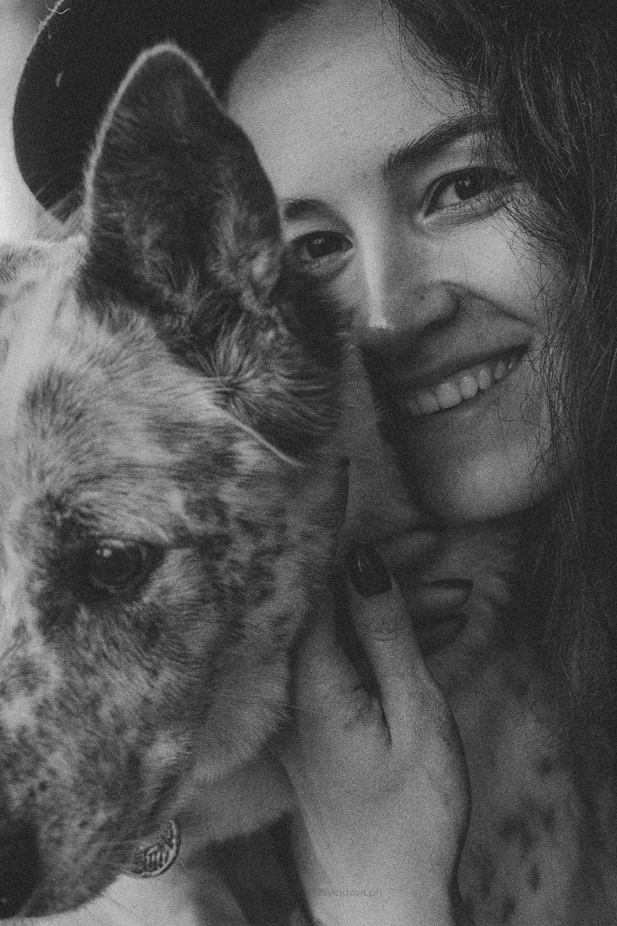 Катя и Бутуз. Фотограф анималист в Москве и Санкт-Петербурге Свиридова Анна