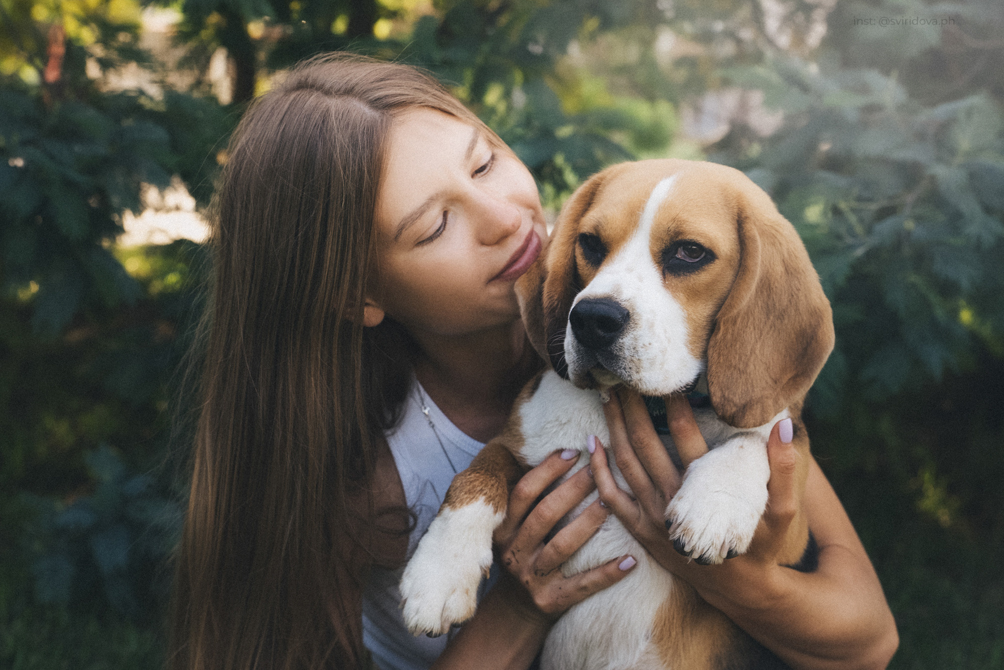 Евгения и Мира. Фотограф анималист в Москве и Санкт-Петербурге Свиридова Анна