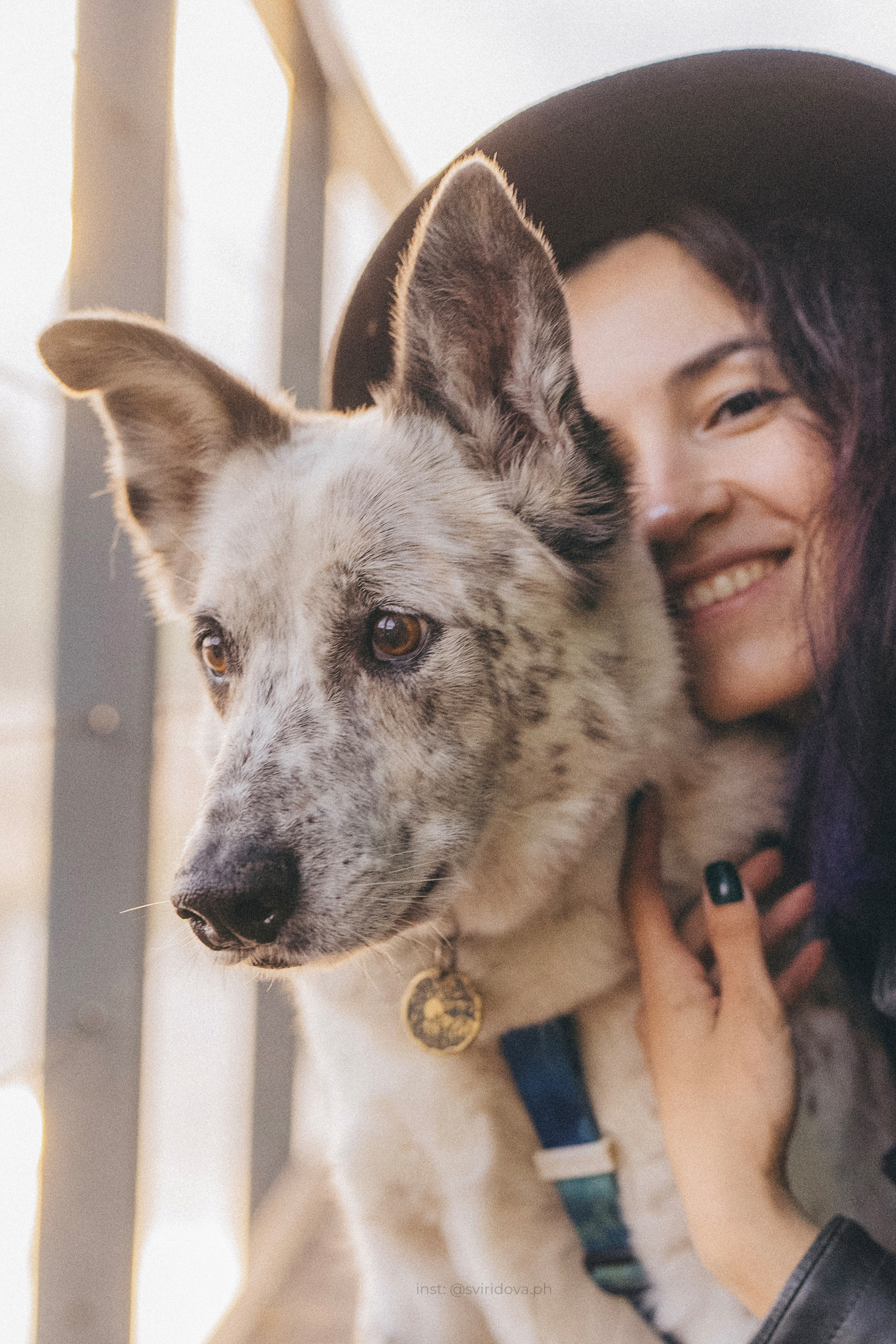 Катя и Бутуз. Фотограф анималист в Москве и Санкт-Петербурге Свиридова Анна