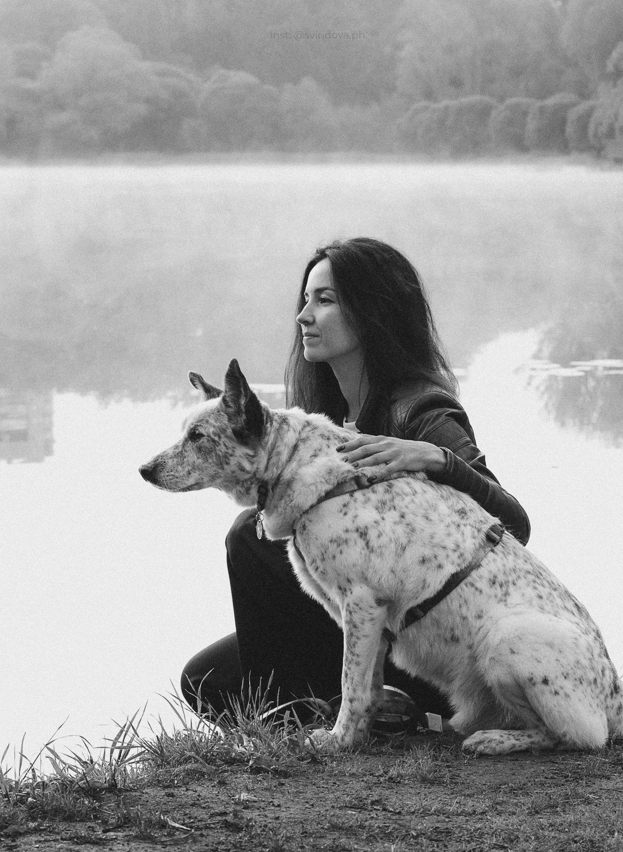 Катя и Бутуз. Фотограф анималист в Москве и Санкт-Петербурге Свиридова Анна