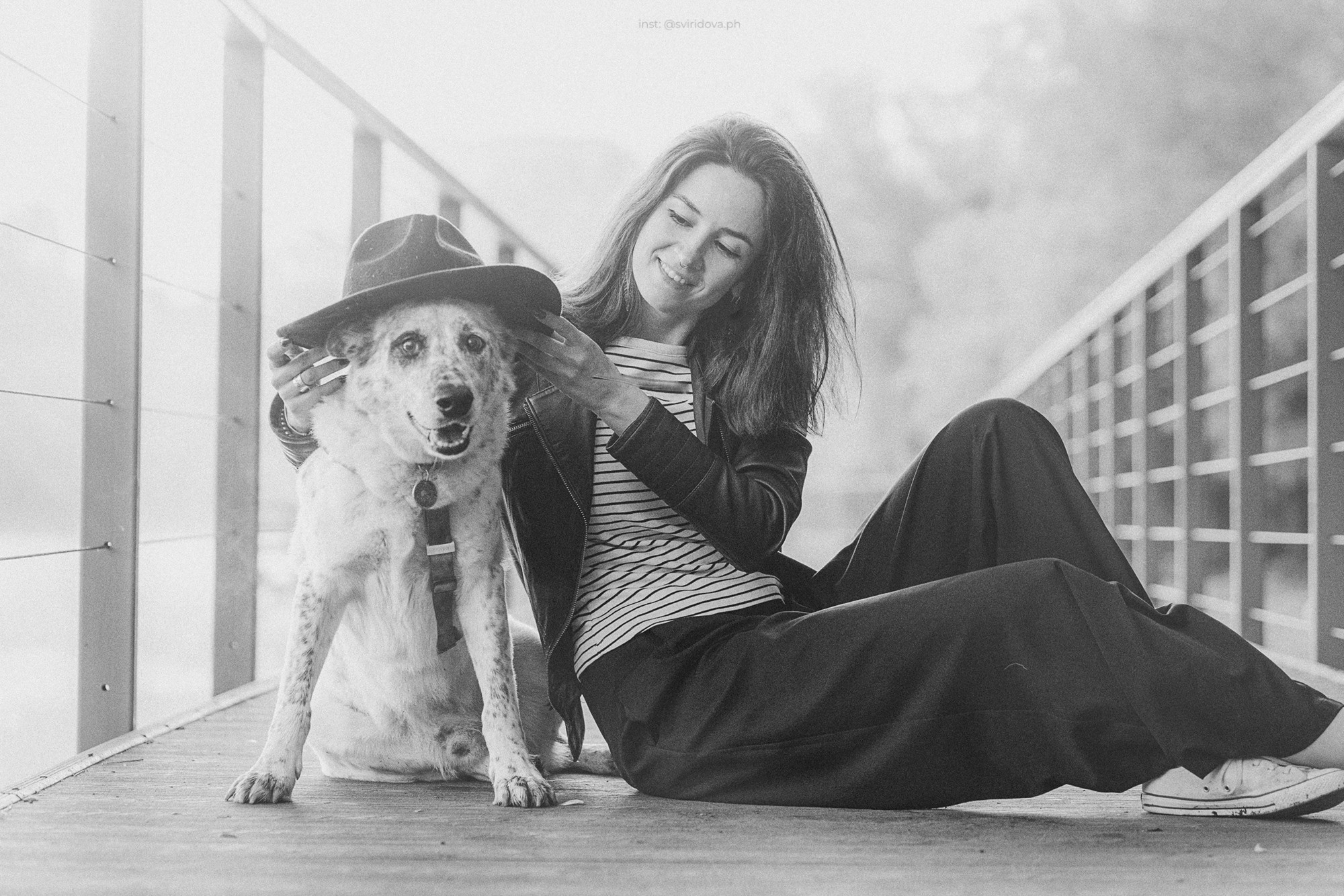 Катя и Бутуз. Фотограф анималист в Москве и Санкт-Петербурге Свиридова Анна