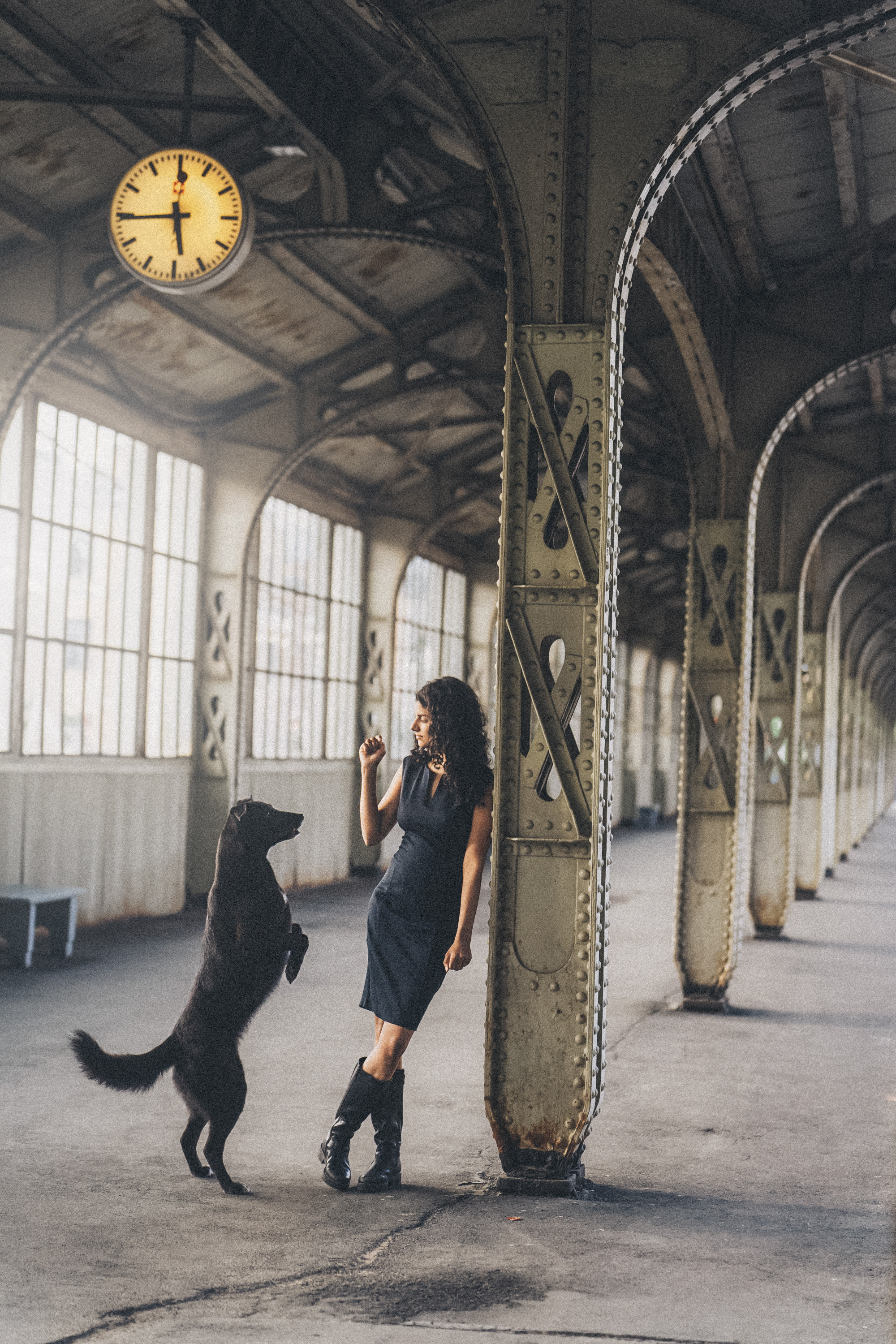 Вика и Чара. Фотограф анималист в Москве и Санкт-Петербурге Свиридова Анна