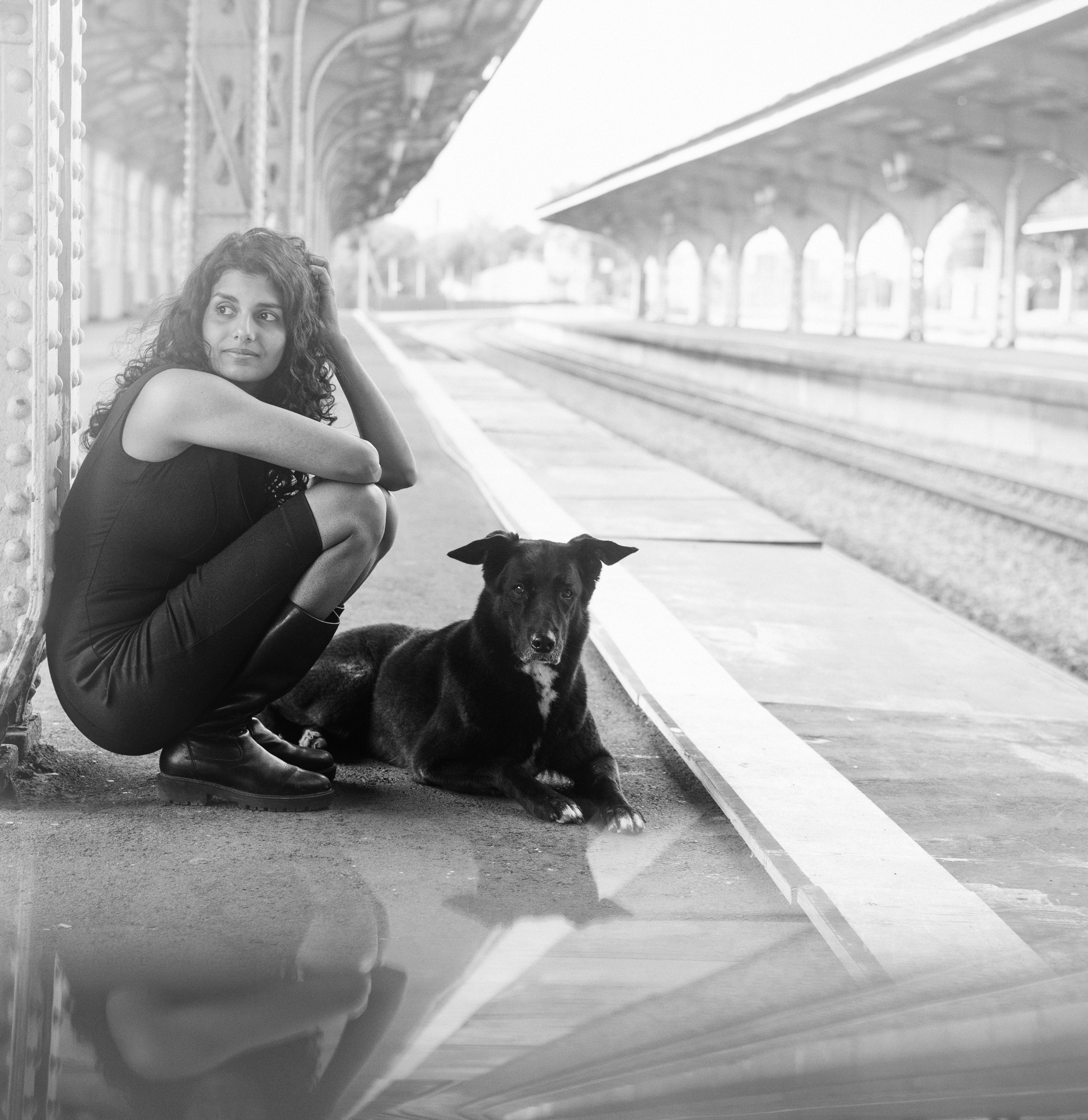 Вика и Чара. Фотограф анималист в Москве и Санкт-Петербурге Свиридова Анна