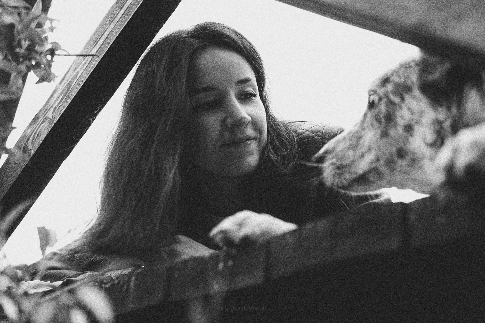 Катя и Бутуз. Фотограф анималист в Москве и Санкт-Петербурге Свиридова Анна