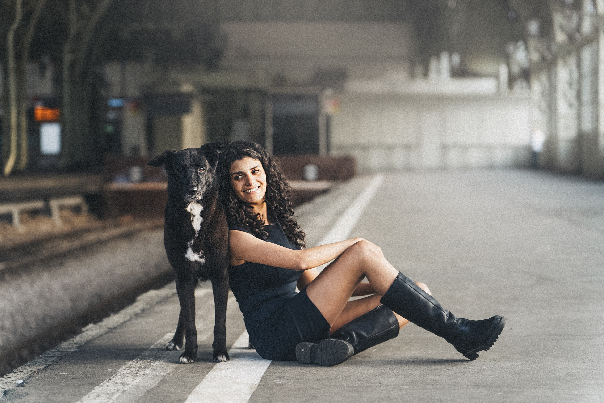 Вика и Чара. Фотограф анималист в Москве и Санкт-Петербурге Свиридова Анна