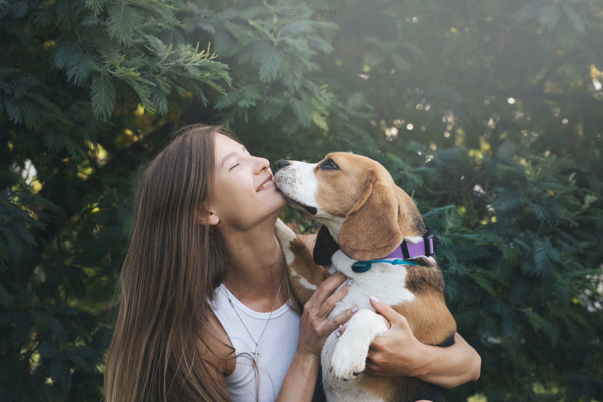 Евгения и Мира. Фотограф анималист в Москве и Санкт-Петербурге Свиридова Анна