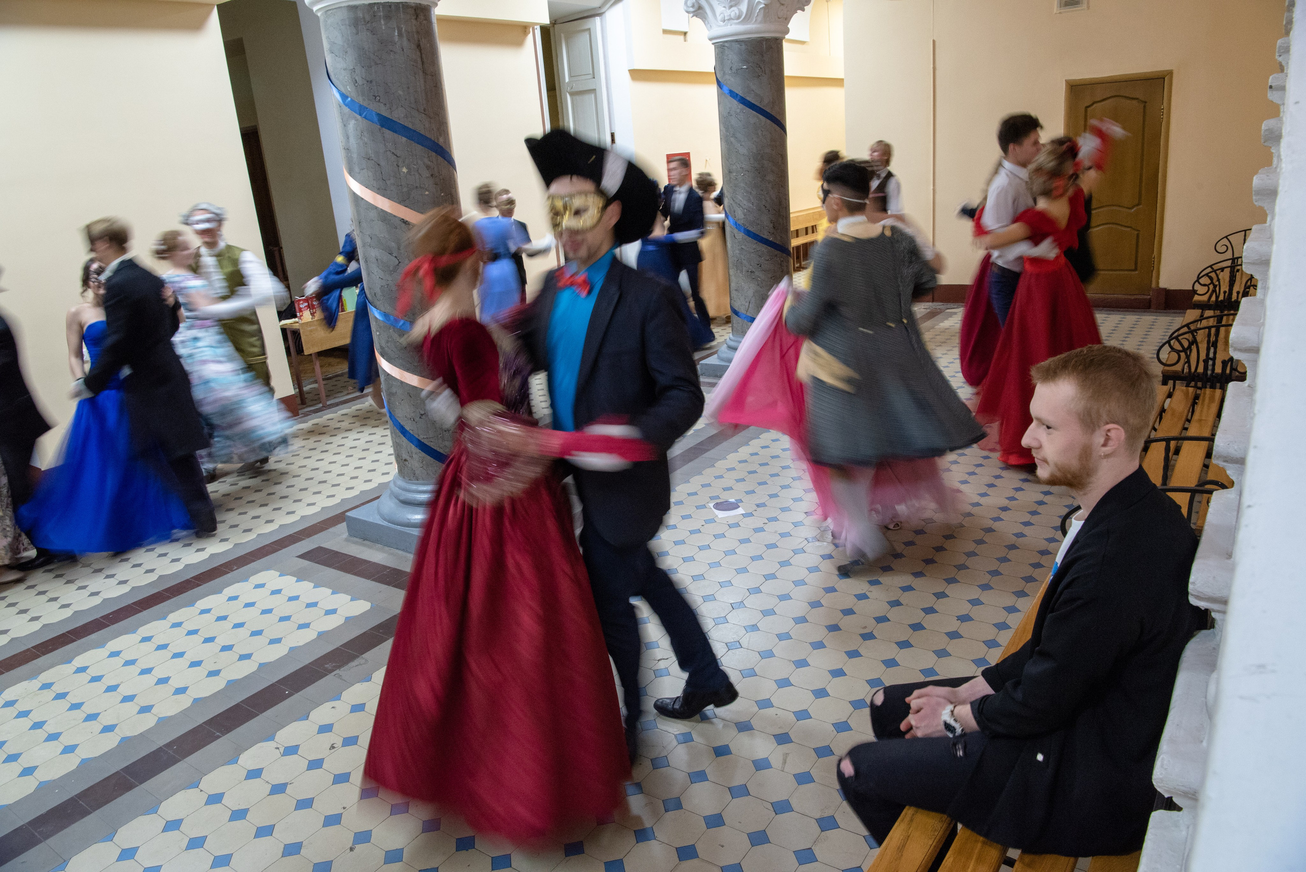 Ежегодный «Бал физиков и лириков» в МГУ. Фотограф в Москве Виктория Назаренко