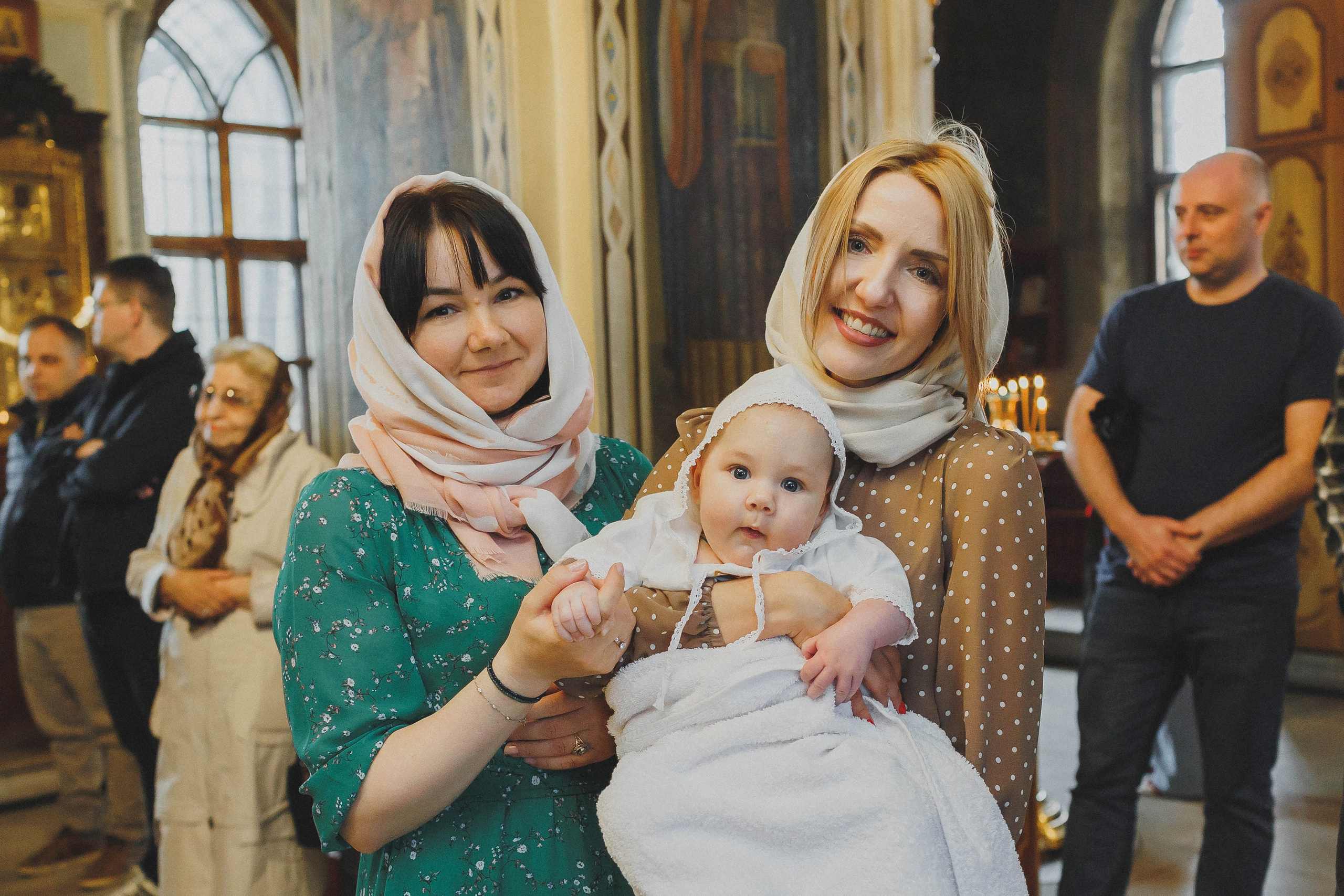 Таинство крещения в Люберцах и Москве. Фотограф в Москве и Люберцах Анна Ушакова