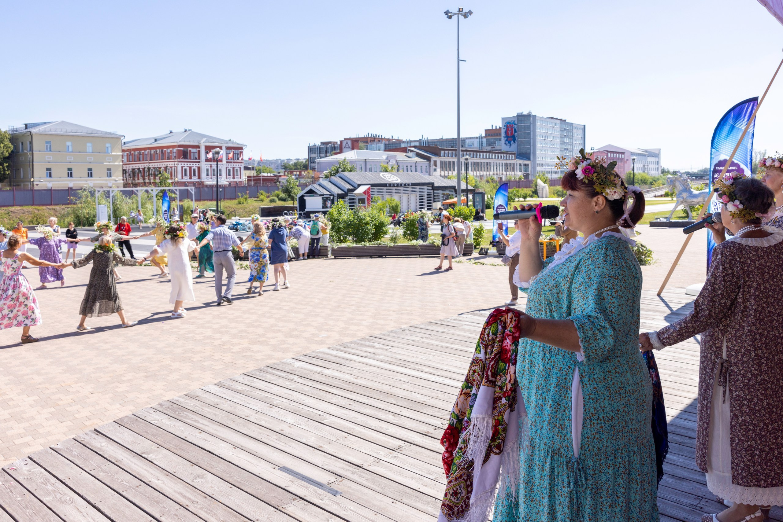 Фестиваль «Ромашковый хоровод». Северная ходьба. Фотограф в Туле Крупский АнДРей. Фотостудия «КАДР71» в Туле