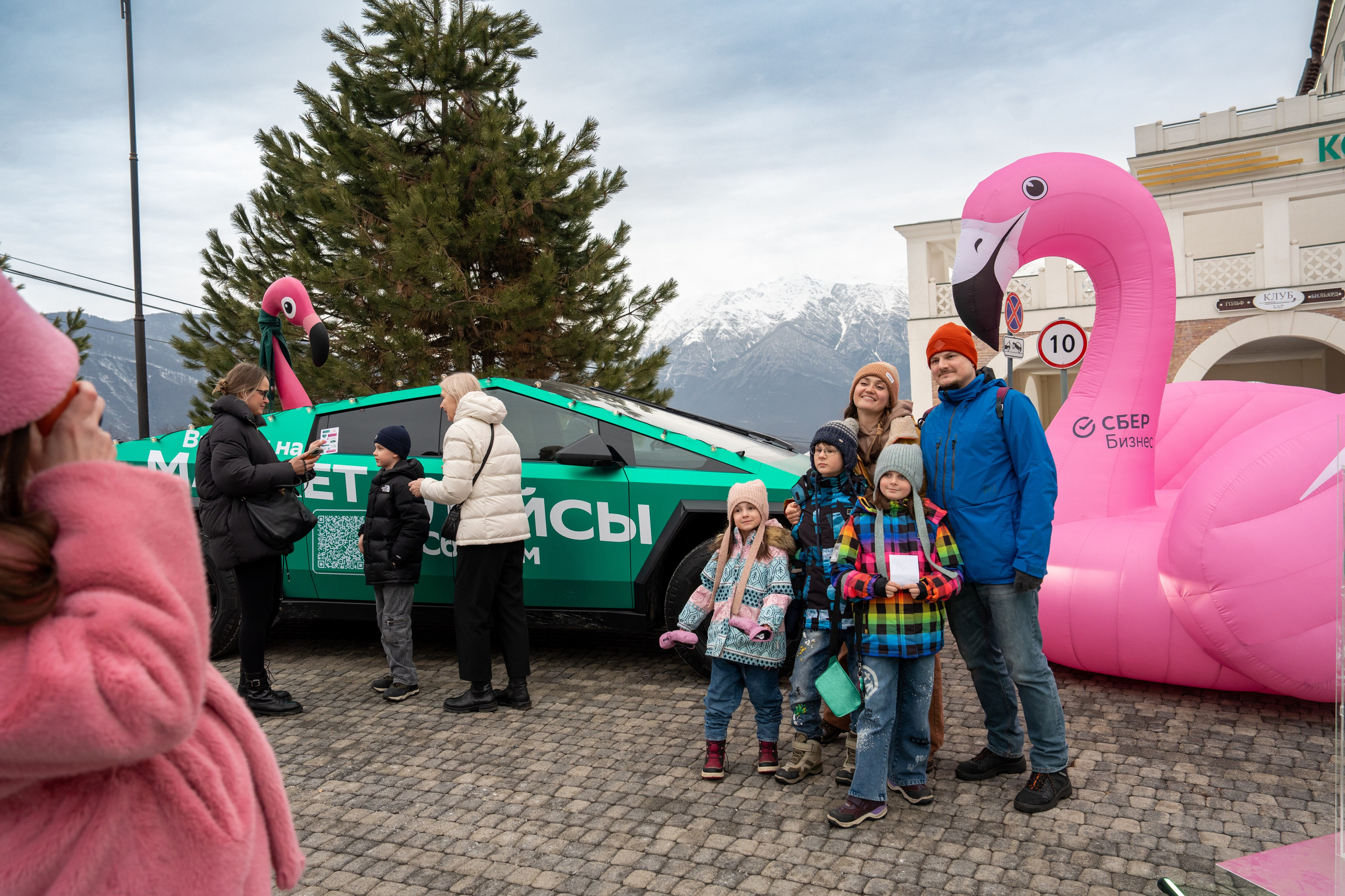 Сбер-маркетинг в Сочи и Красной Поляне. Репортажный фотограф в Красной Поляне и Сочи Павлюченко Екатерина