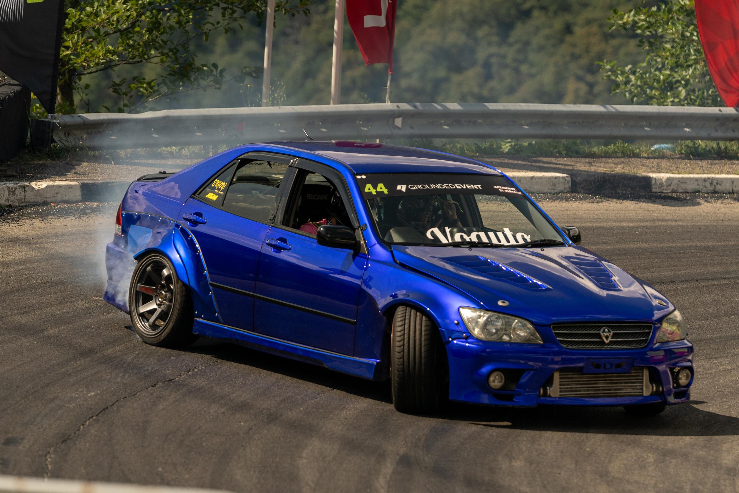 Автомобильные дрифт-гонки в рамках фестиваля Grounded 2024. Репортажный фотограф в Красной Поляне и Сочи Павлюченко Екатерина