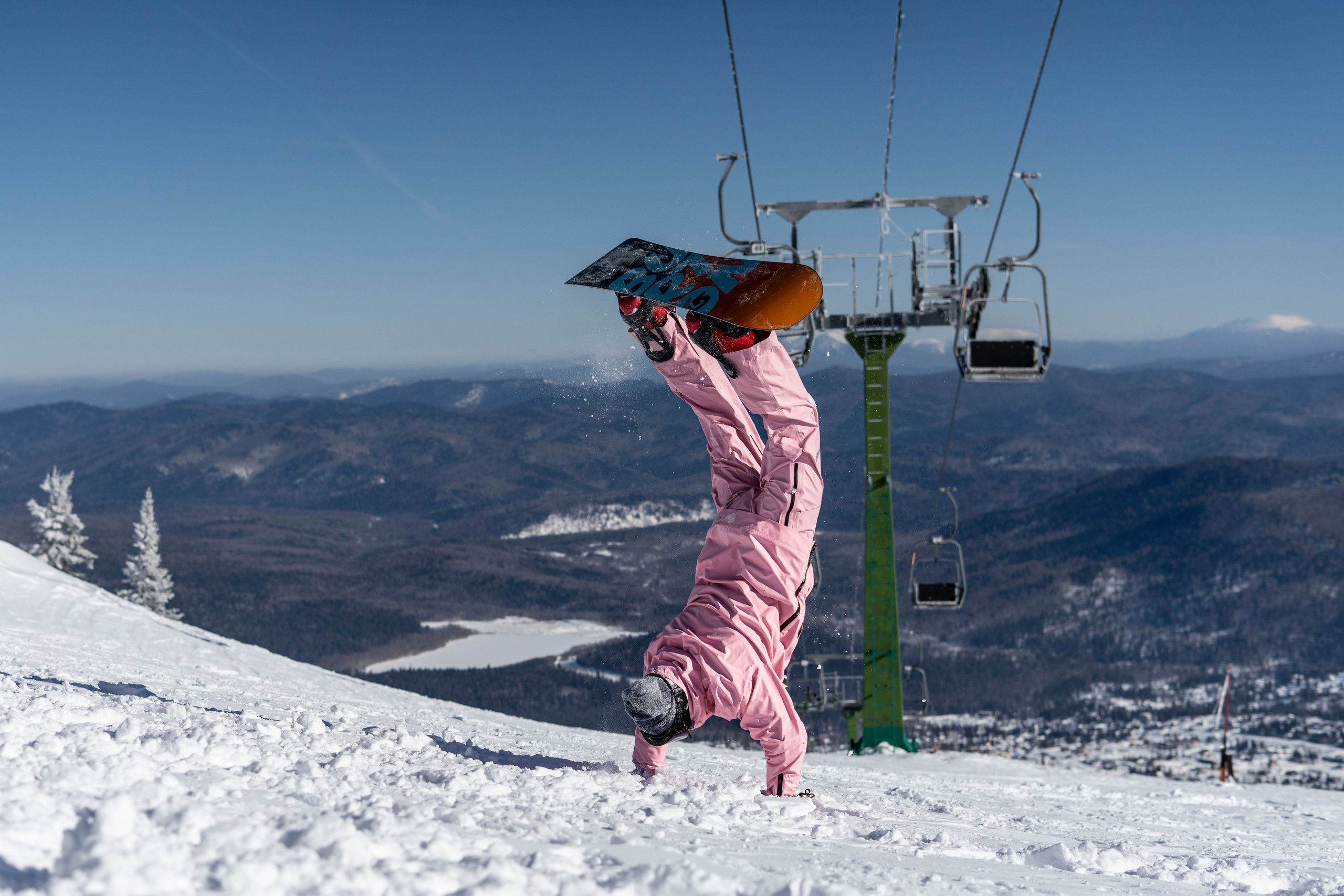 Фотосессия на вершине. Анастасия Паршукова — фотограф Шерегеш Новосибирск