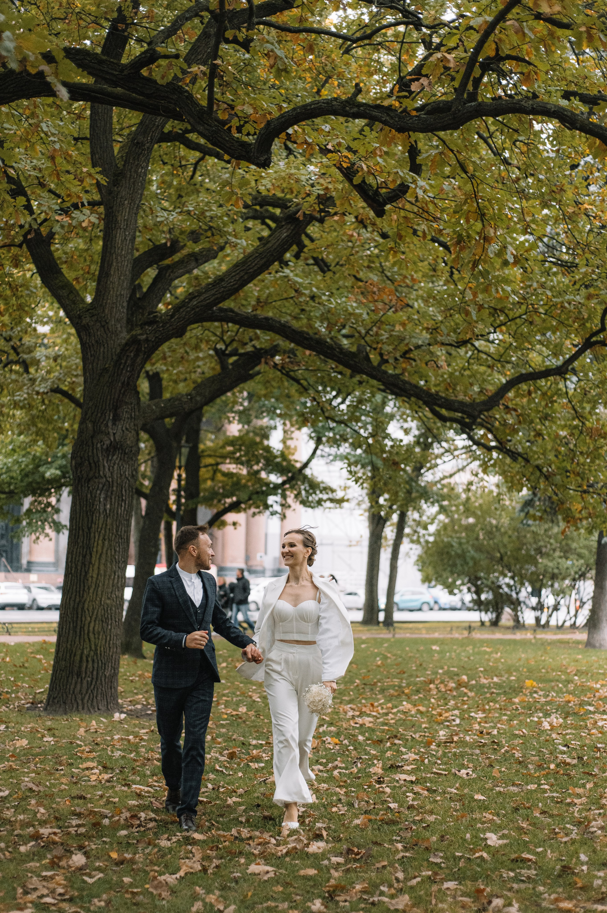 Свадебная прогулка Александра и Анастасии. Семейный и свадебный фотограф в Санкт-Петербурге Юлия Мельникова