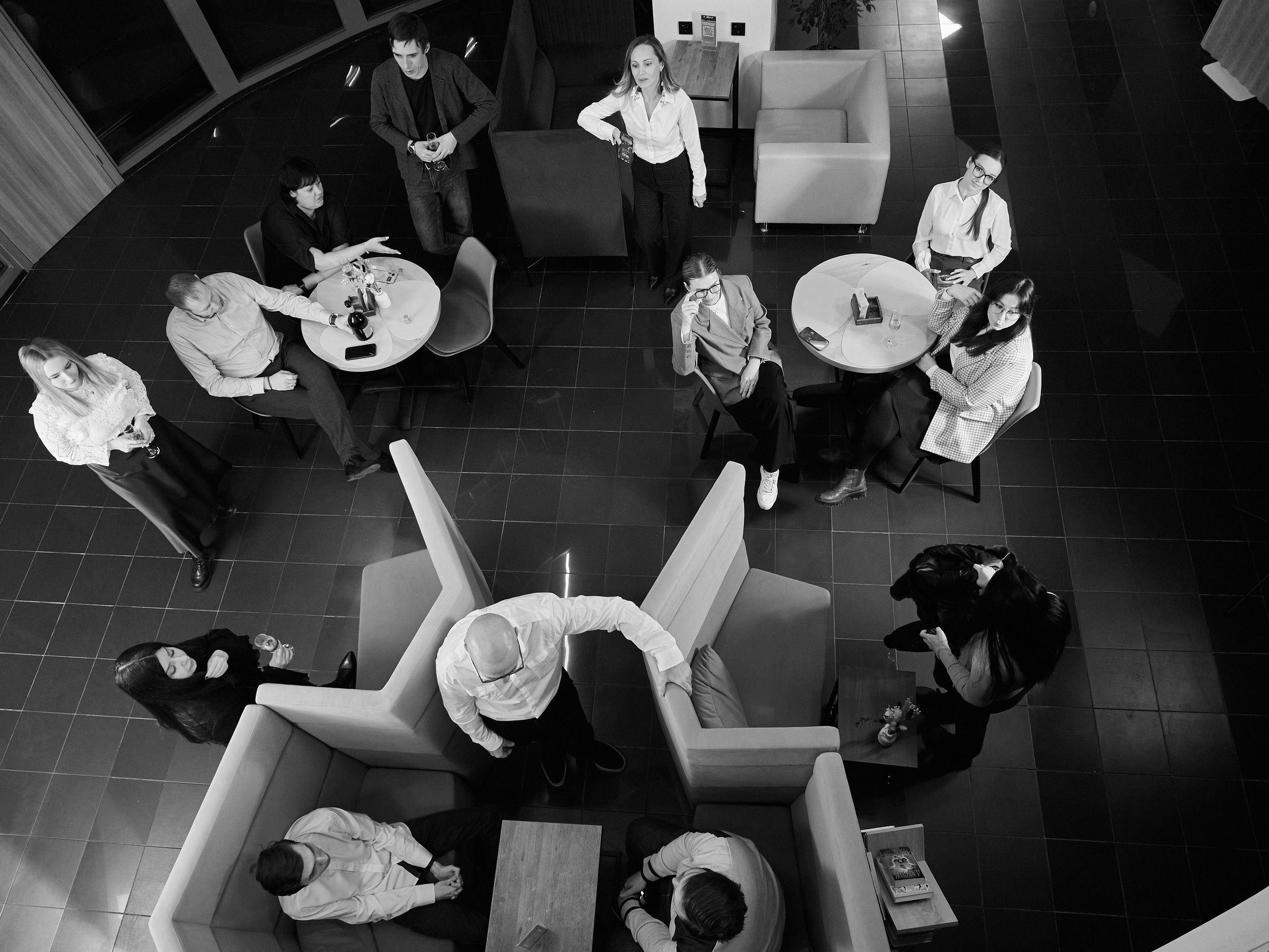 Фото кофе-брейк в офисе в Москве на перерыве 