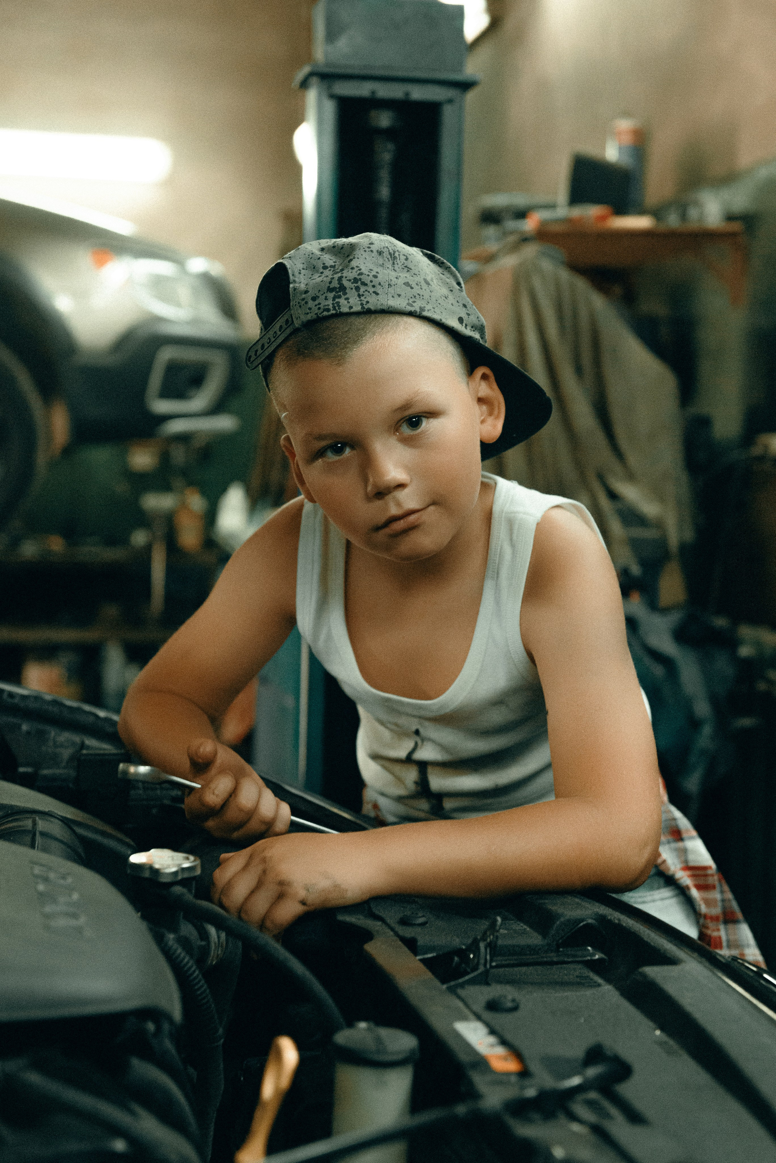 Гараж. Римма Гусакова. Выпускные фотокниги. Детские и семейные фотосессии