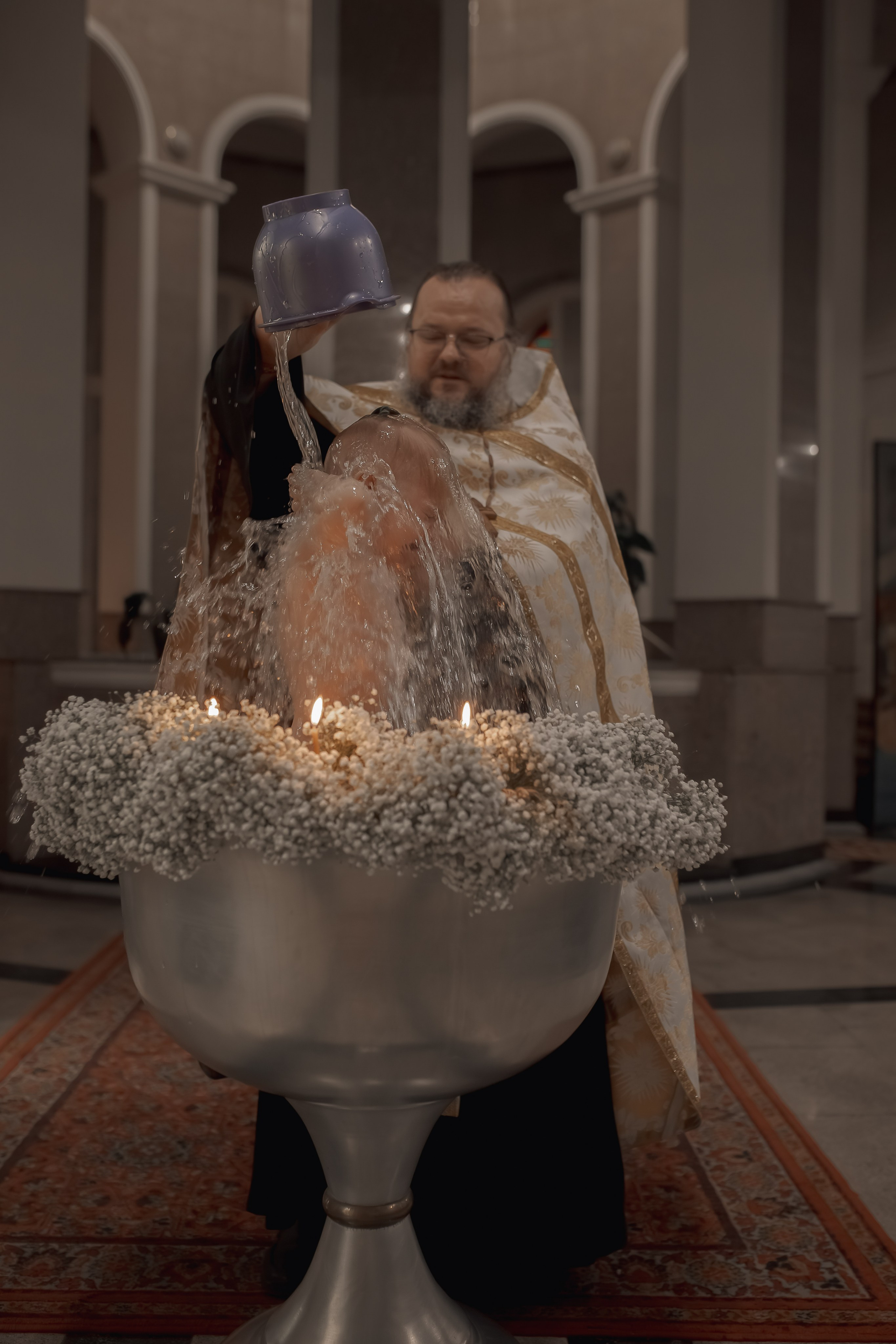 Крещение Грегора. Фотограф на Крещение и Венчание в Ташкенте