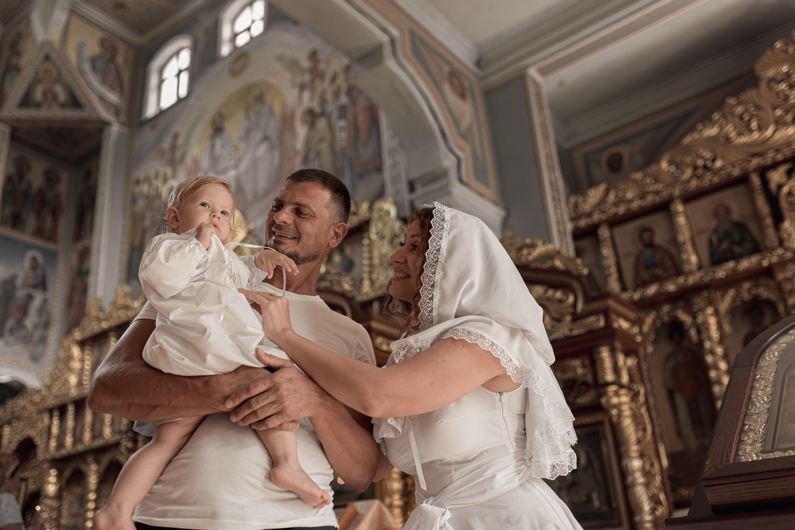 Крещение в Никольском соборе. Фотограф на Крещение и Венчание в Ташкенте