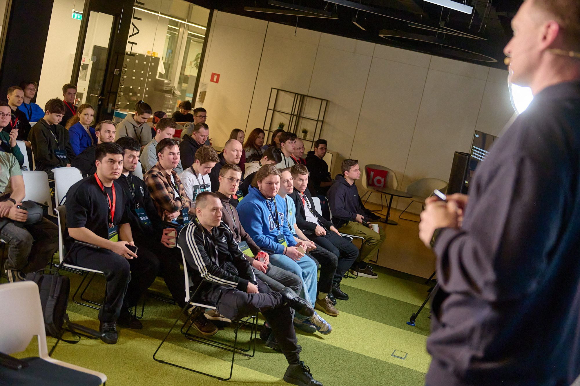 GoLang митап в Lamoda. Репортажный фотограф в Москве Вадим Францев