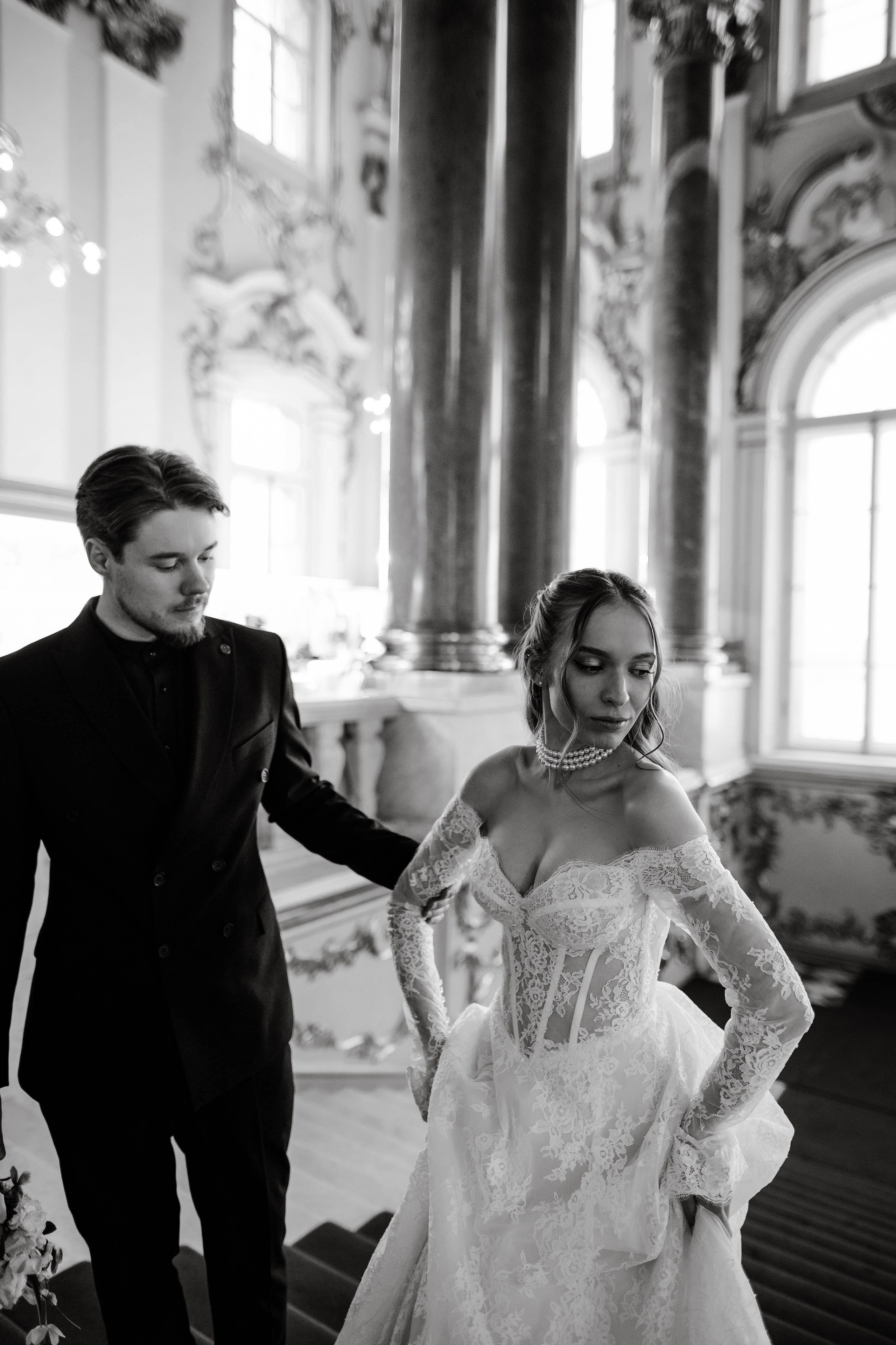 Ольга и Глеб / Эрмитаж. Фотограф Veronika Potaseva