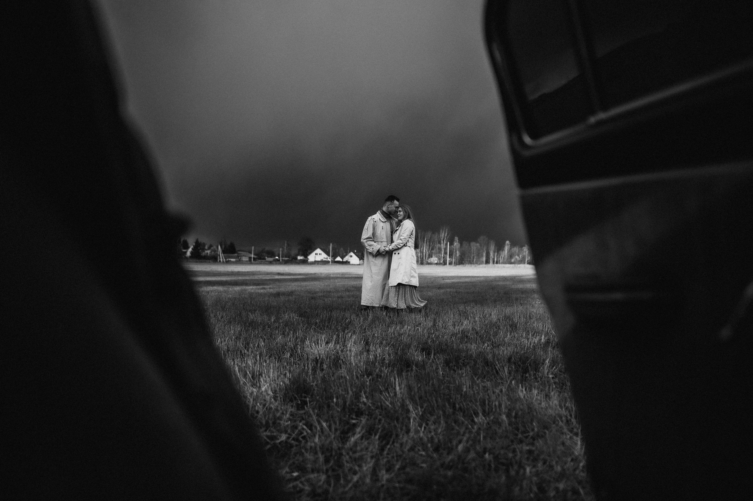 Ретро-машина, лав-стори. Фотограф ПИТЕР СПБ Надежда Баранова