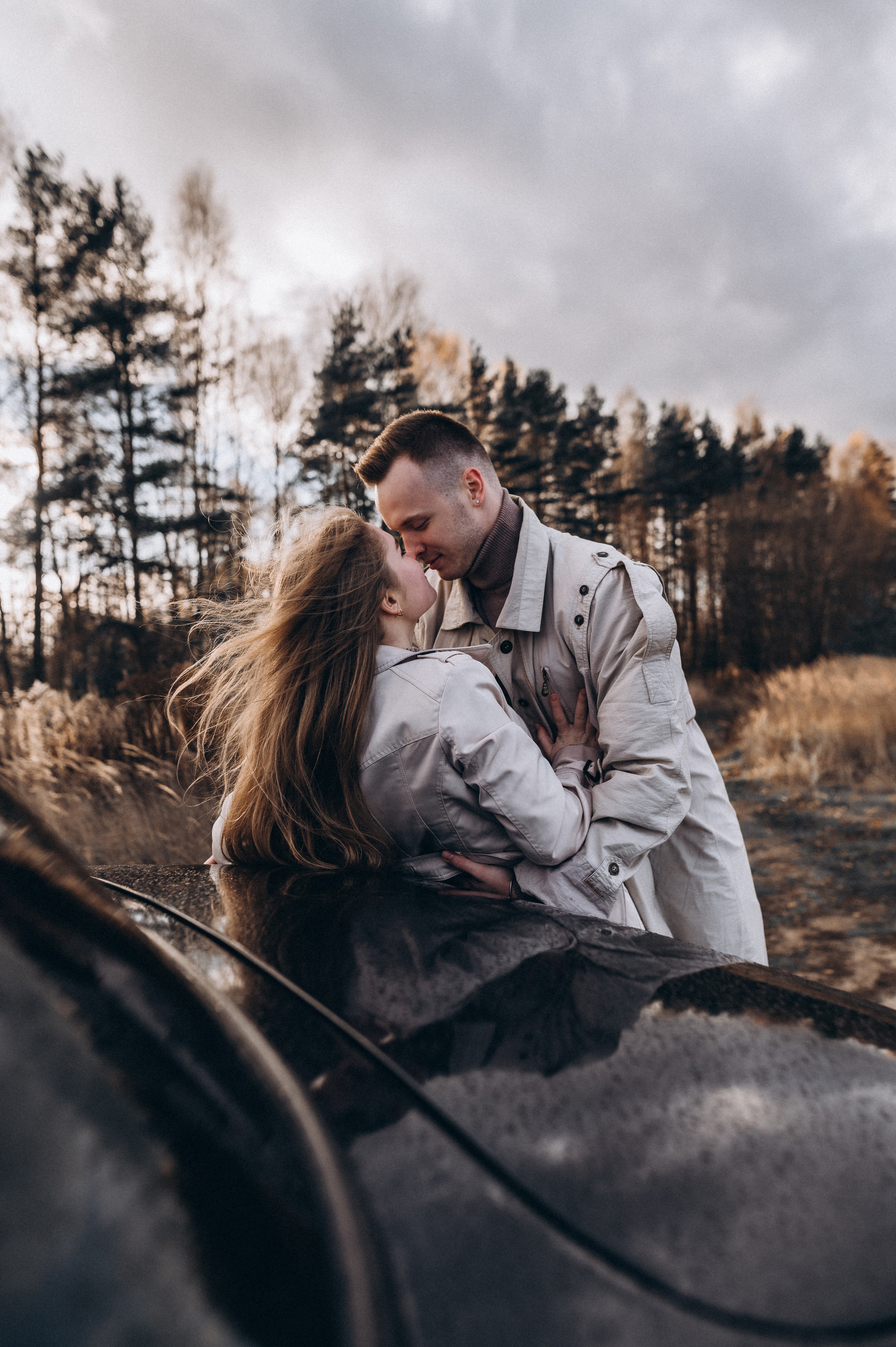 Ретро-машина, лав-стори. Фотограф ПИТЕР СПБ Надежда Баранова