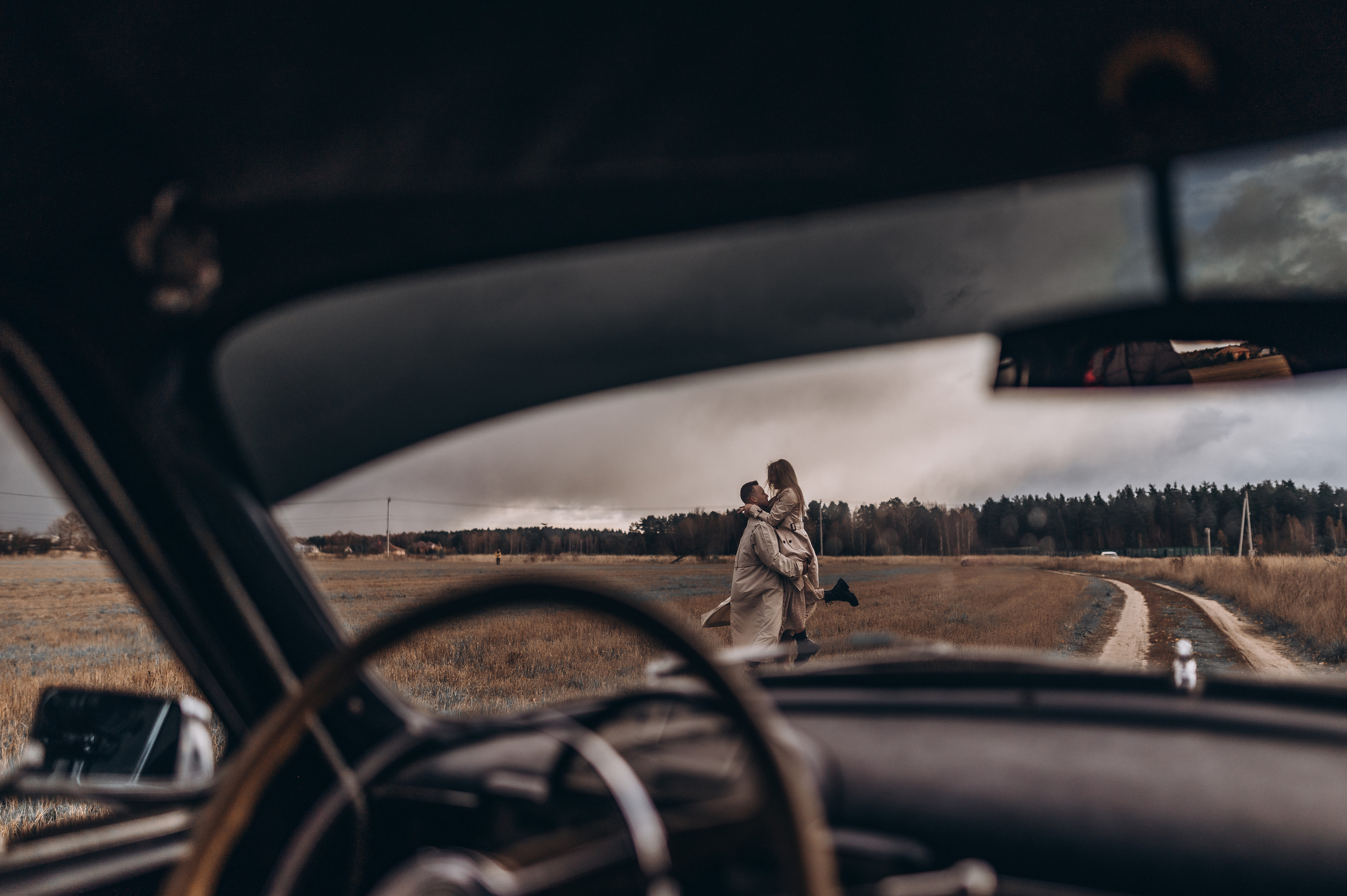 Ретро-машина, лав-стори. Фотограф ПИТЕР СПБ Надежда Баранова