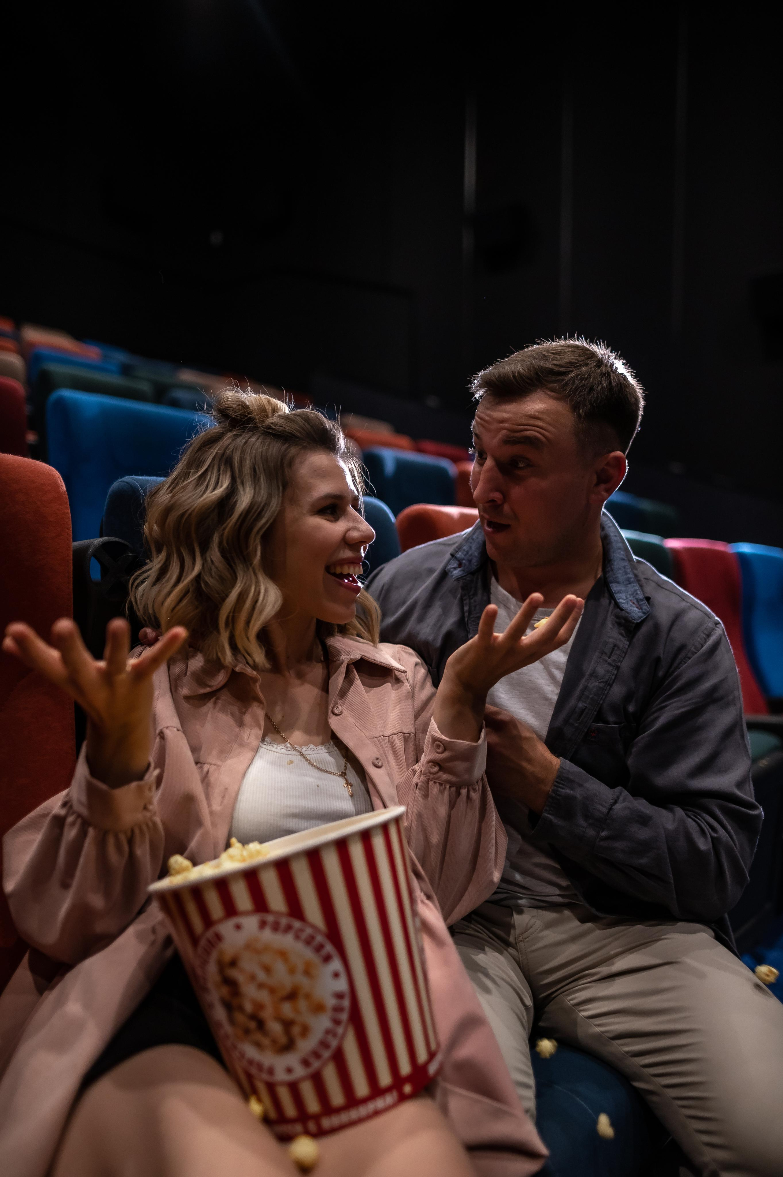 Любовь в кинотеатре. Фотограф ПИТЕР СПБ Надежда Баранова