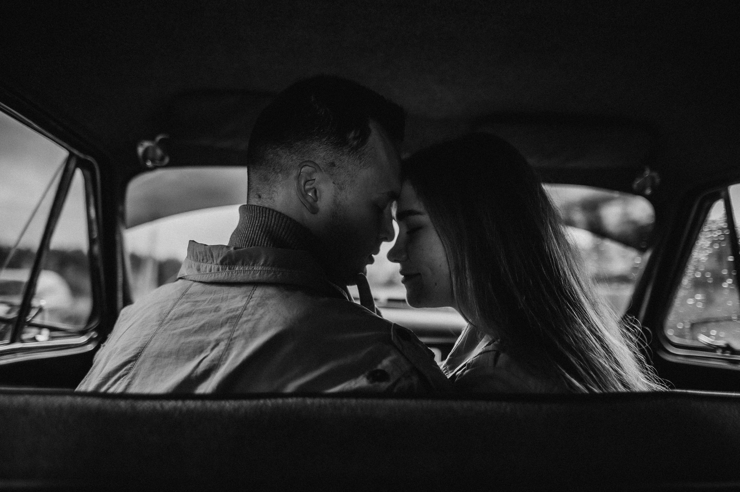 Ретро-машина, лав-стори. Фотограф ПИТЕР СПБ Надежда Баранова