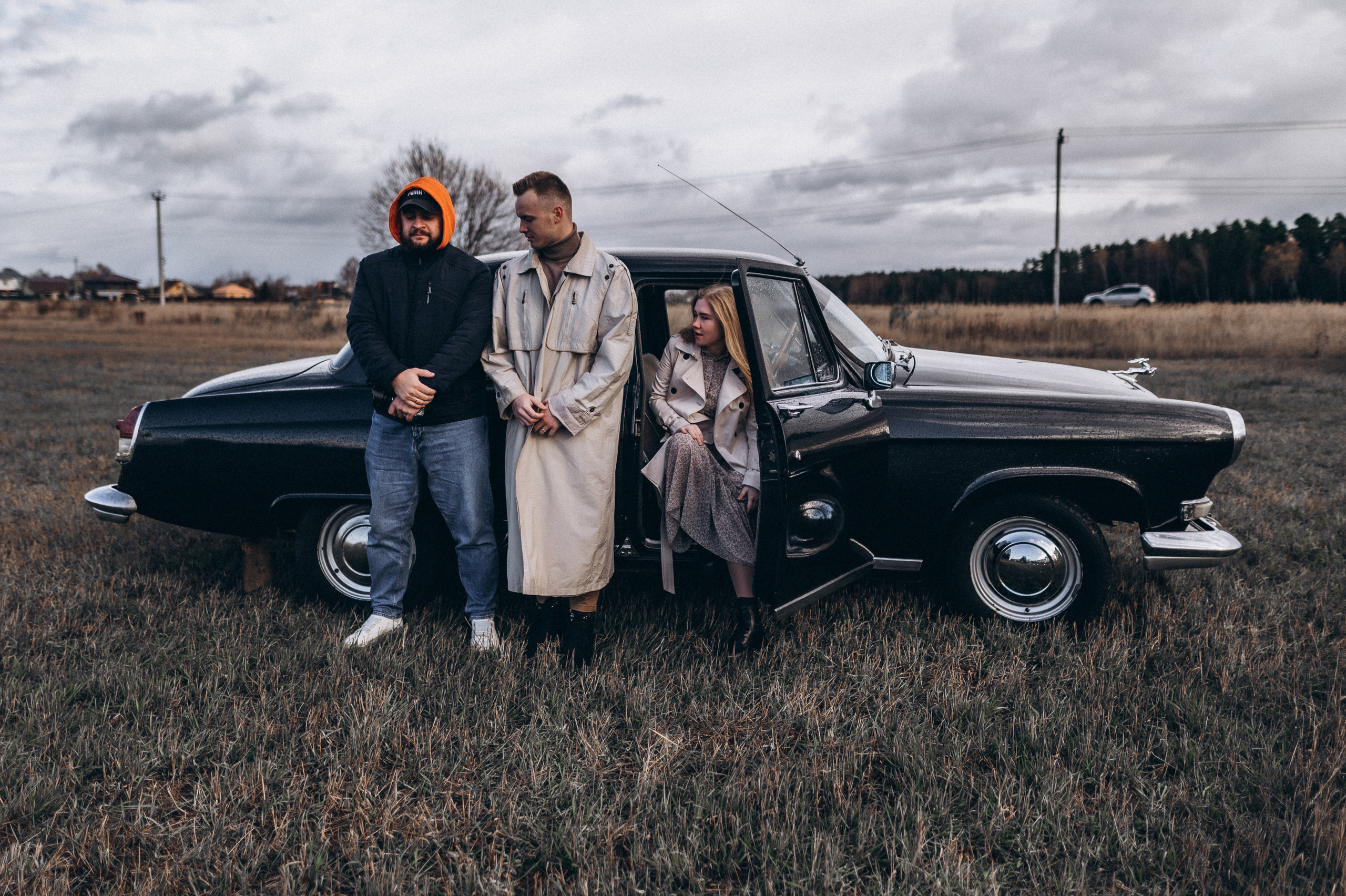 Ретро-машина, лав-стори. Фотограф ПИТЕР СПБ Надежда Баранова