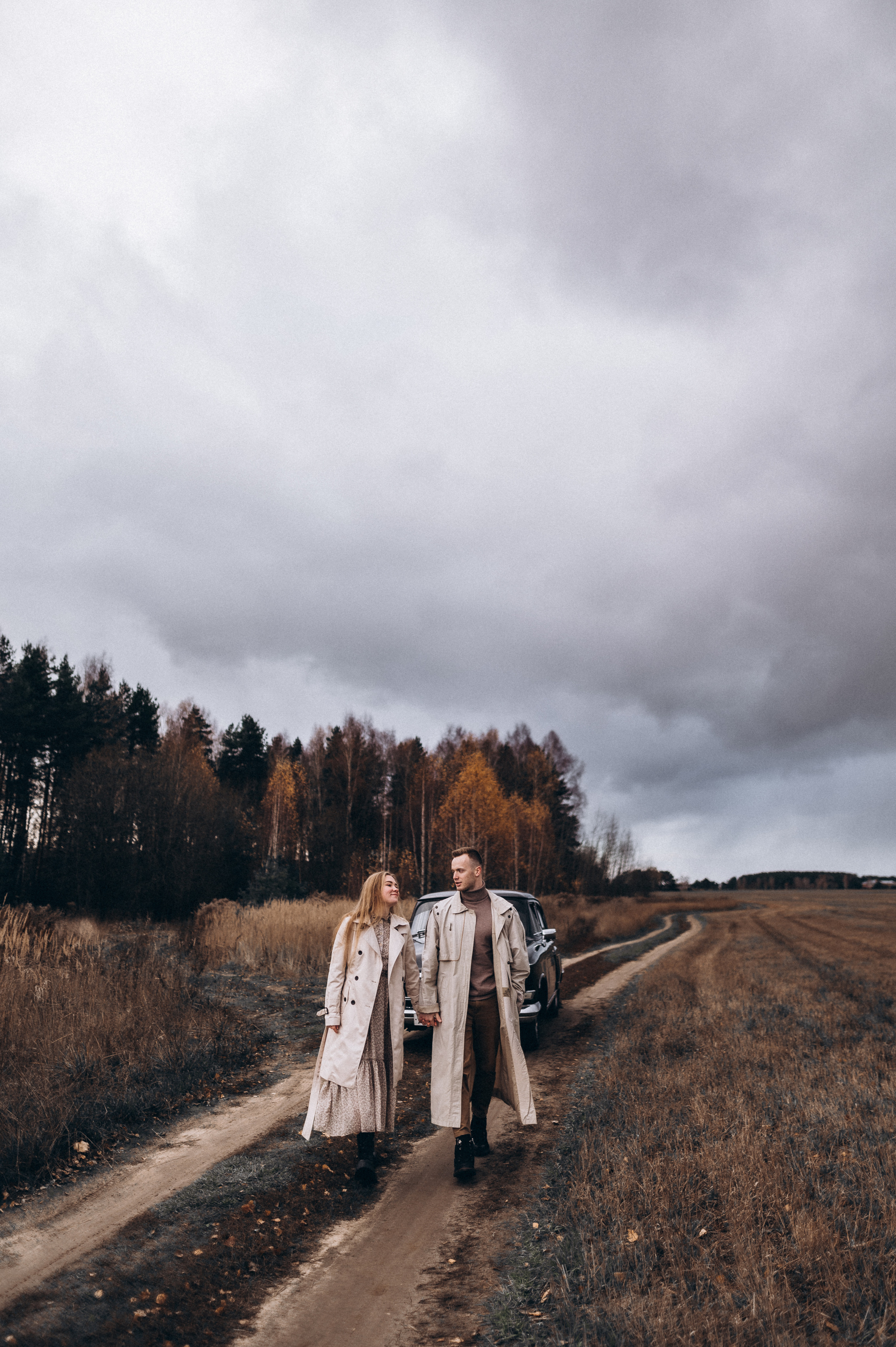 Ретро-машина, лав-стори. Фотограф ПИТЕР СПБ Надежда Баранова