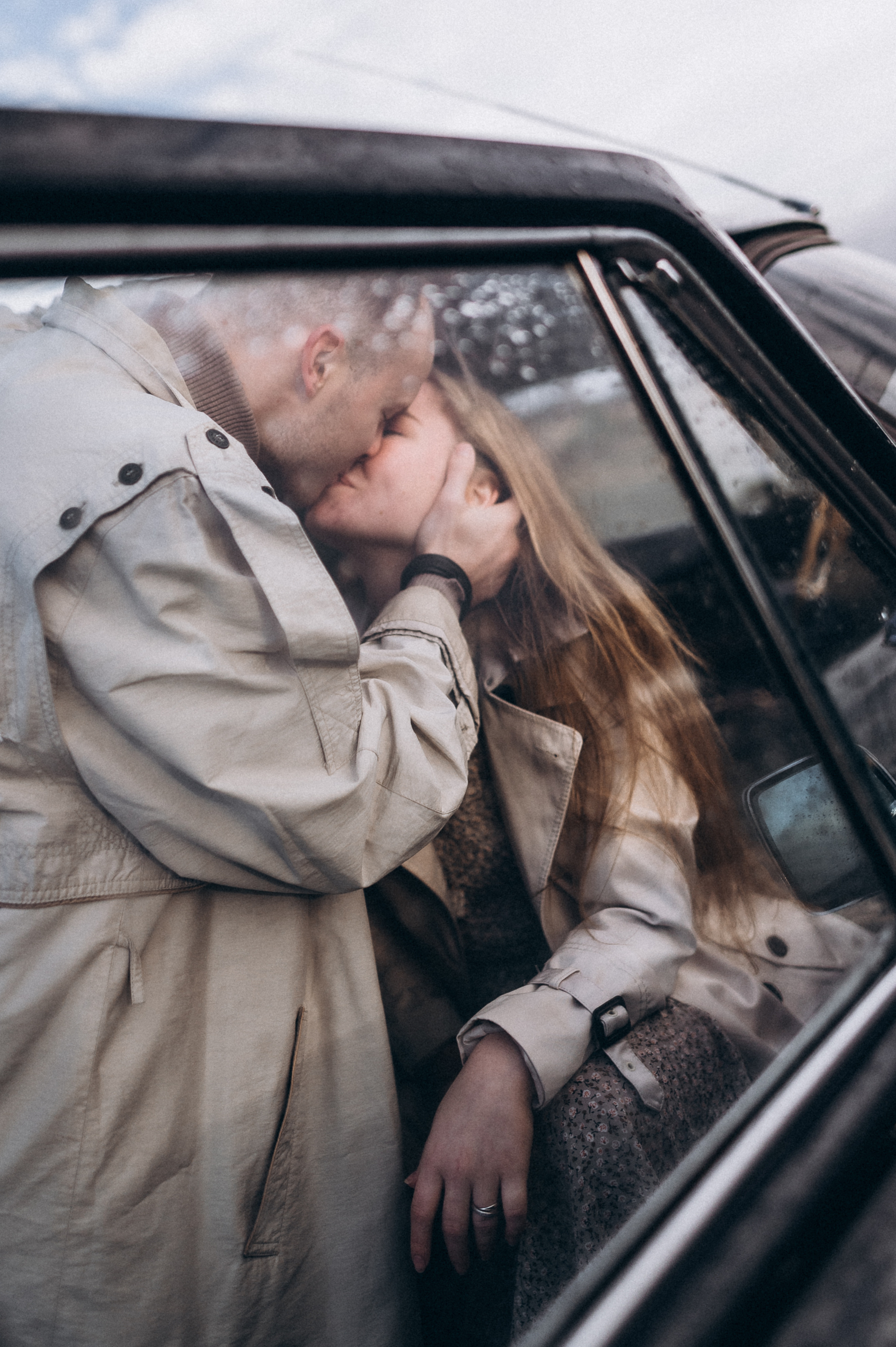 Ретро-машина, лав-стори. Фотограф ПИТЕР СПБ Надежда Баранова