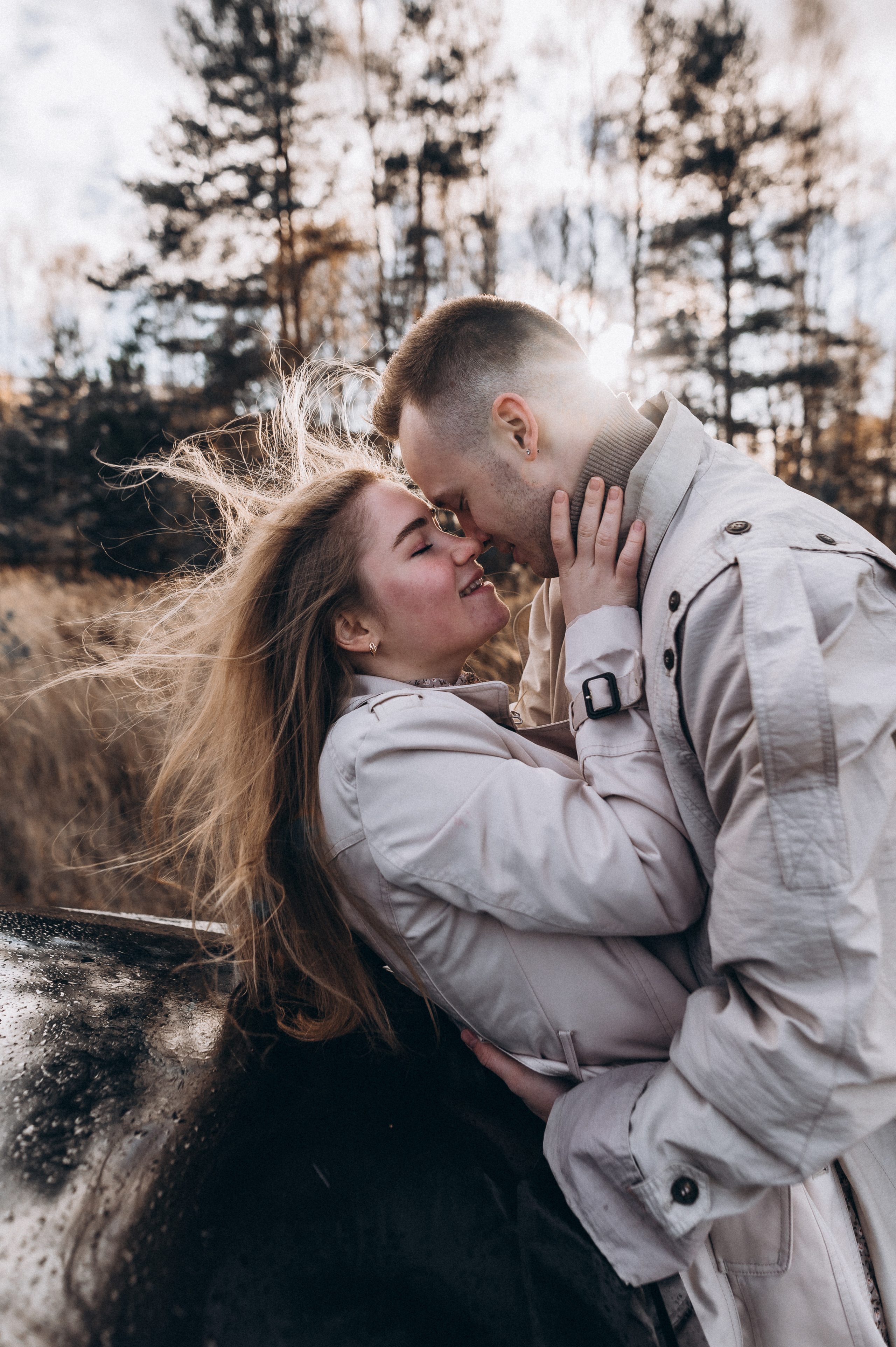 Ретро-машина, лав-стори. Фотограф ПИТЕР СПБ Надежда Баранова