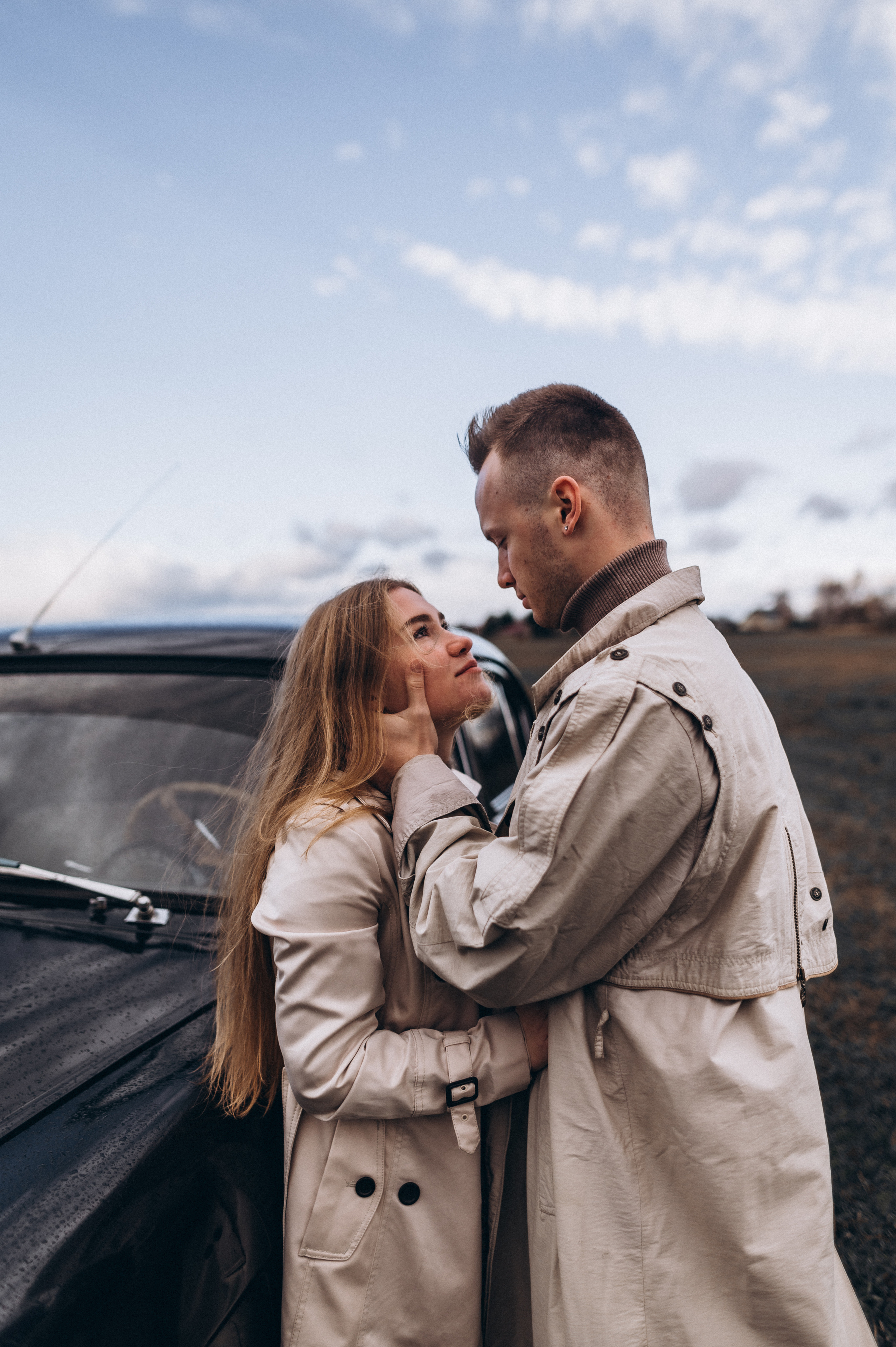 Ретро-машина, лав-стори. Фотограф ПИТЕР СПБ Надежда Баранова