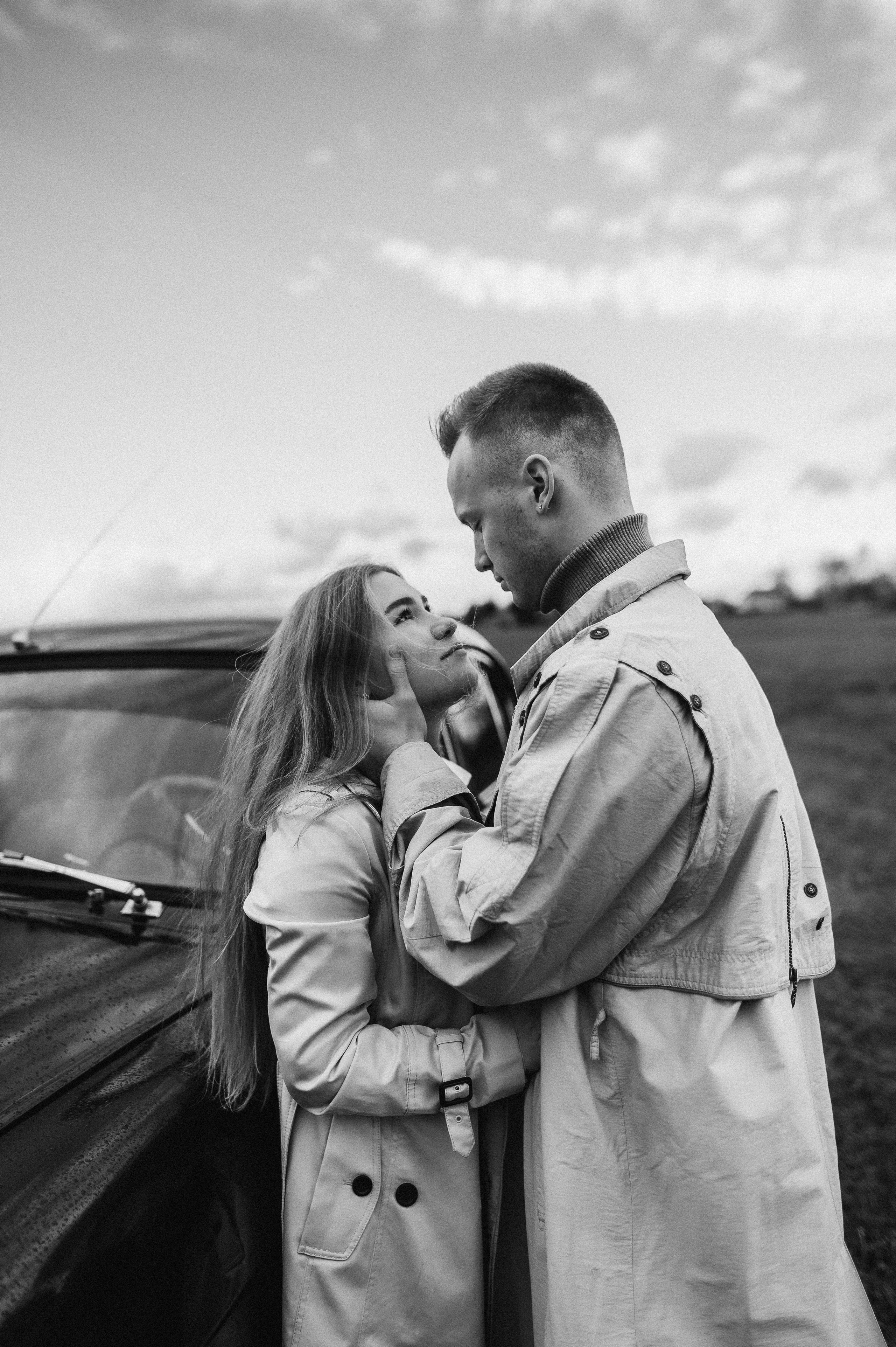 Ретро-машина, лав-стори. Фотограф ПИТЕР СПБ Надежда Баранова