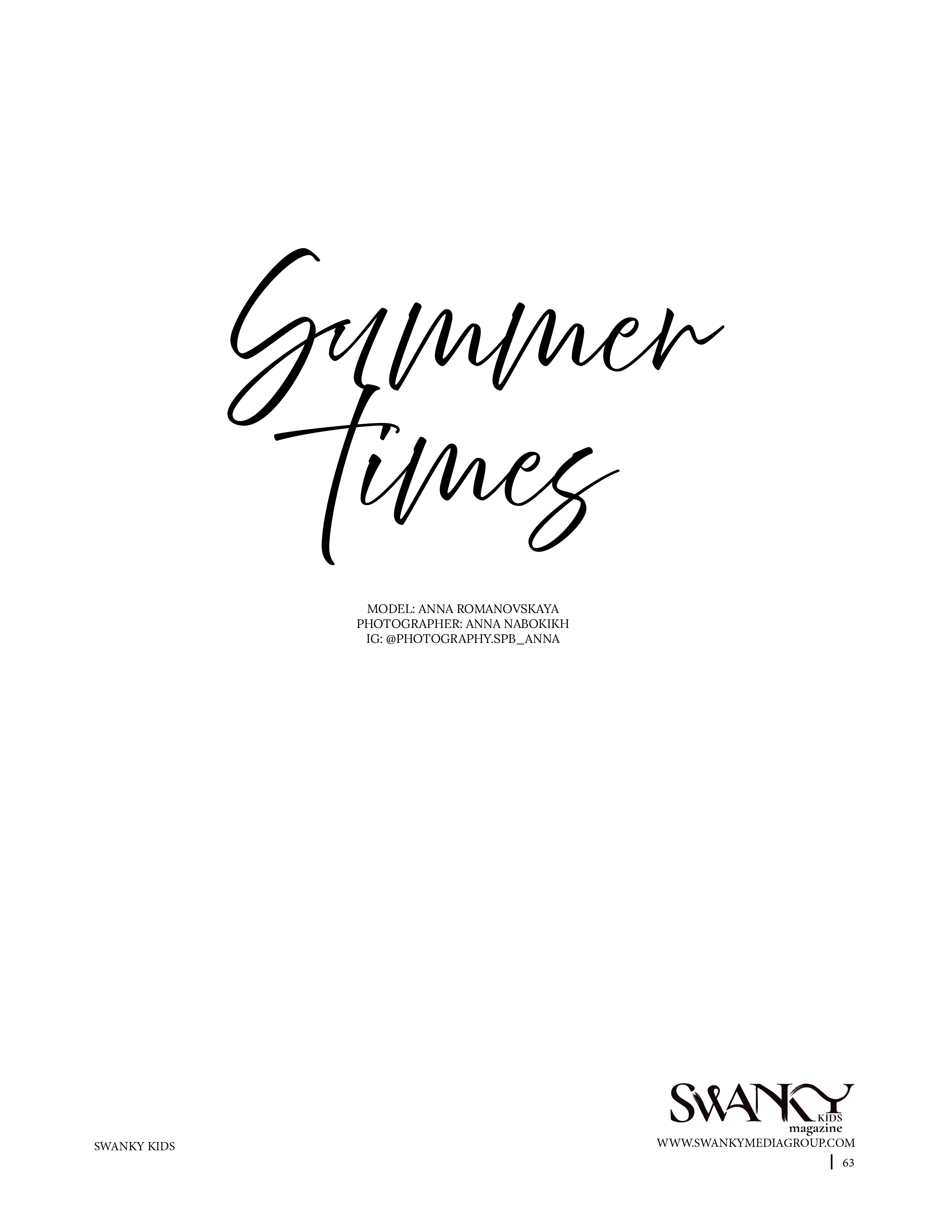 Мои работы в журналах. Фотограф в Санкт-Петербурге Анна Набоких