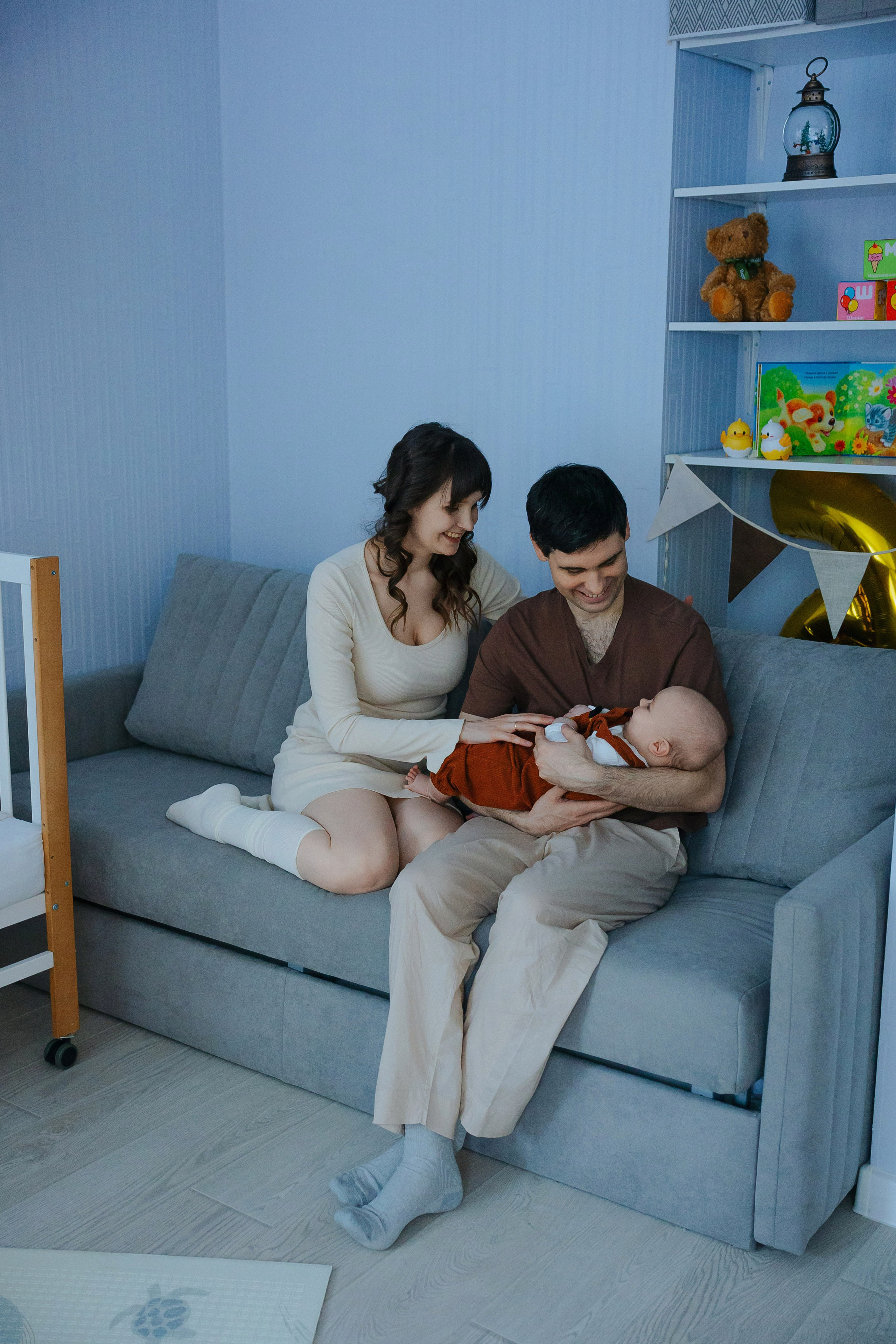 Илюшe 6 месяцев. Семейный и детский фотограф в Москве Александра Мак