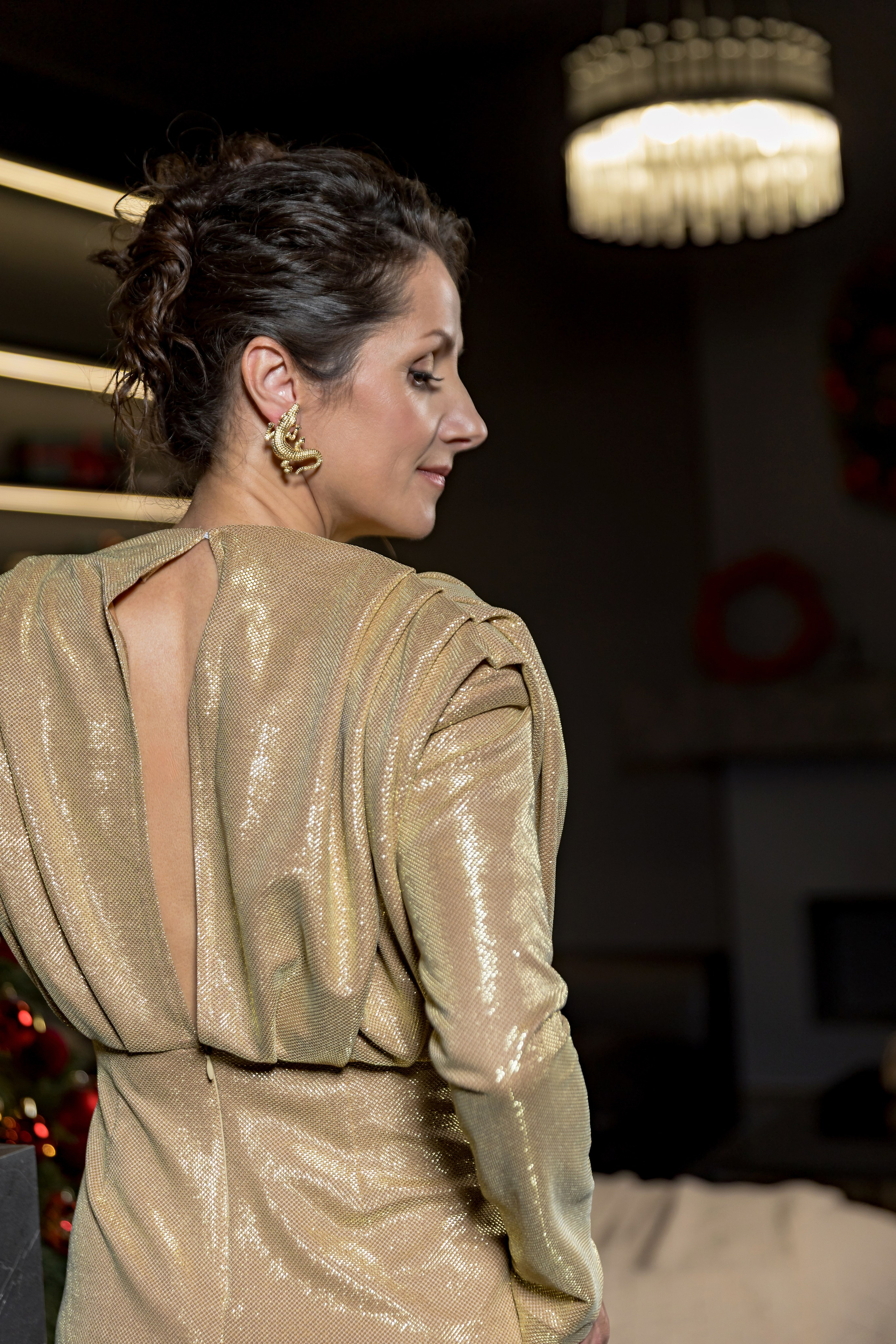 Новогодний портрет в студии. Свадебный и портретный фотограф в Санкт-Петербурге Надежда Чечулина