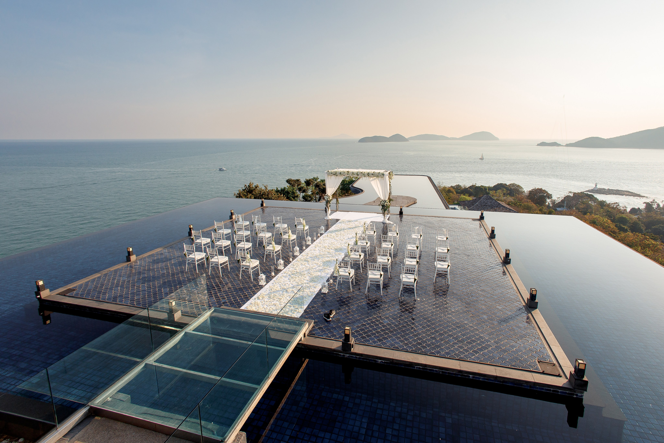 европейская свадьба в Роскошной вилле на  Пхукете