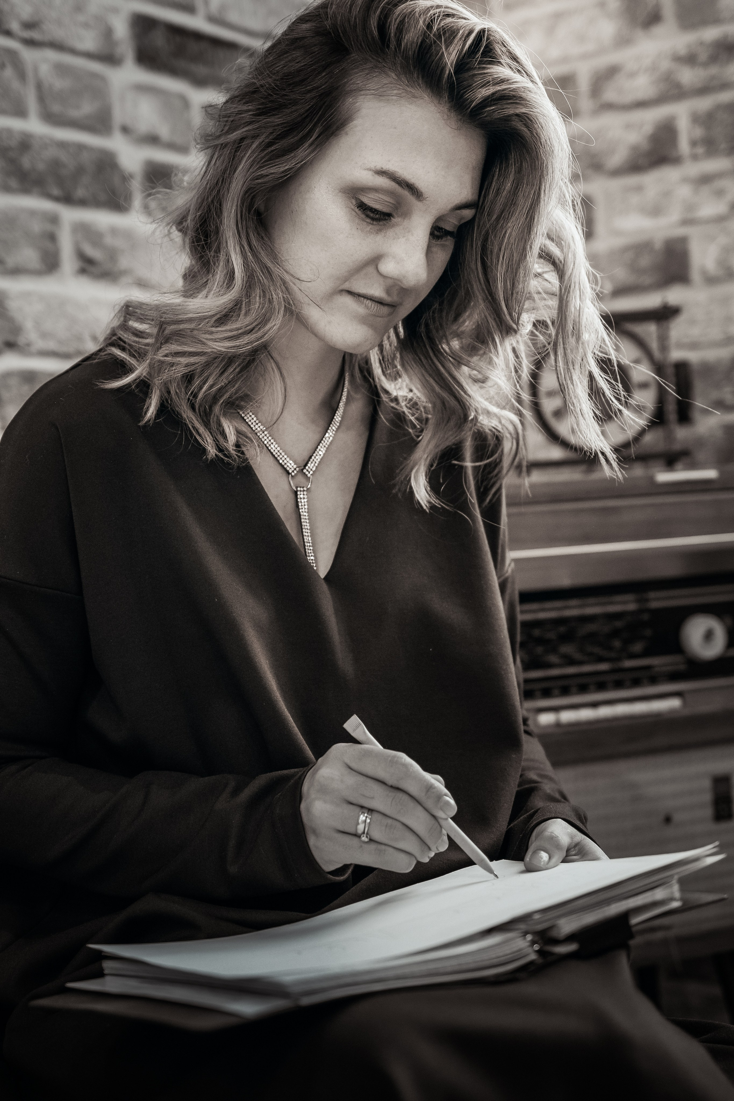 Писательница Эрика. Художественная фотография