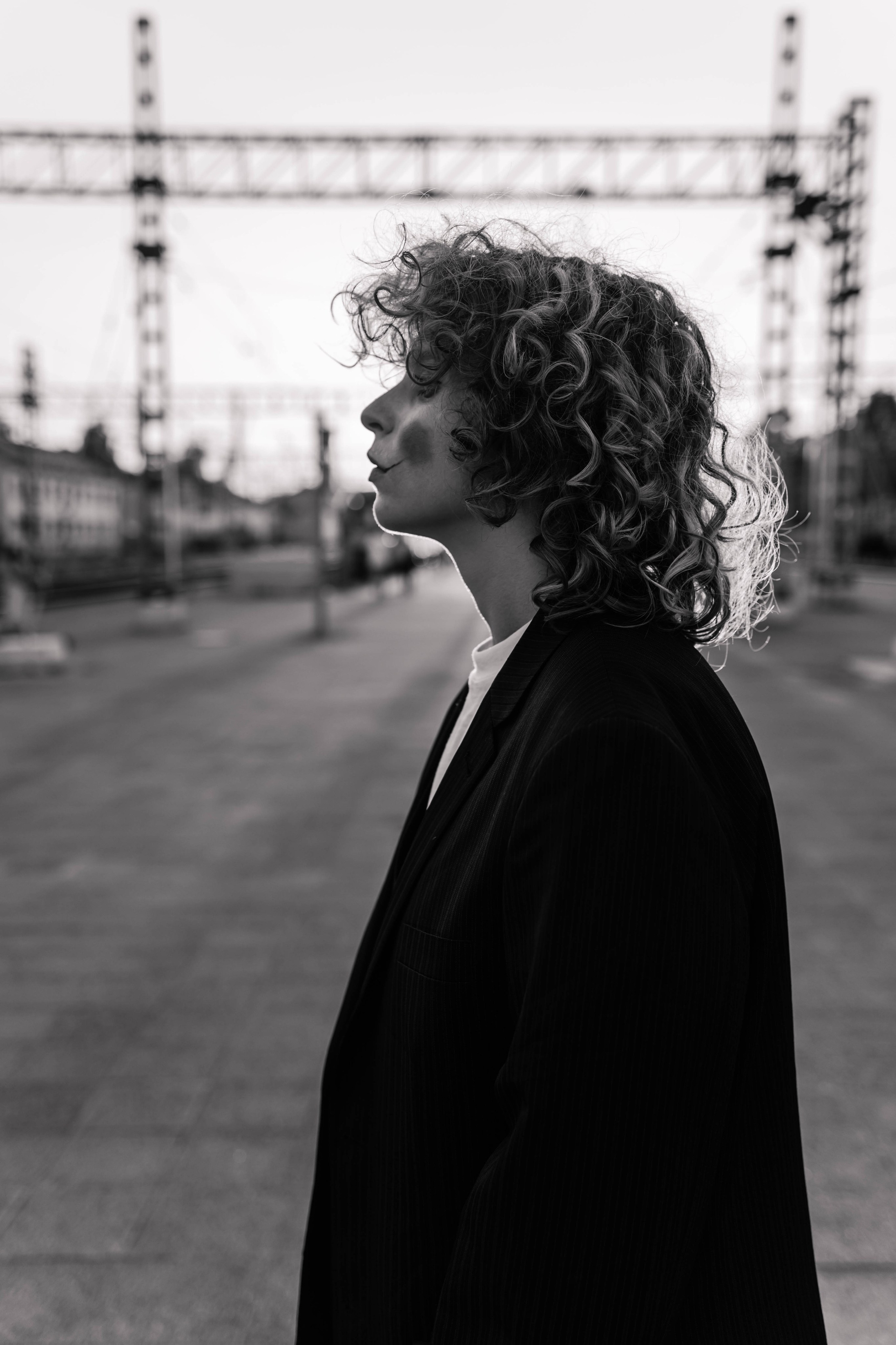 Закат на ЖД вокзале. Лиза. Фотограф в Твери Лагодная Яна