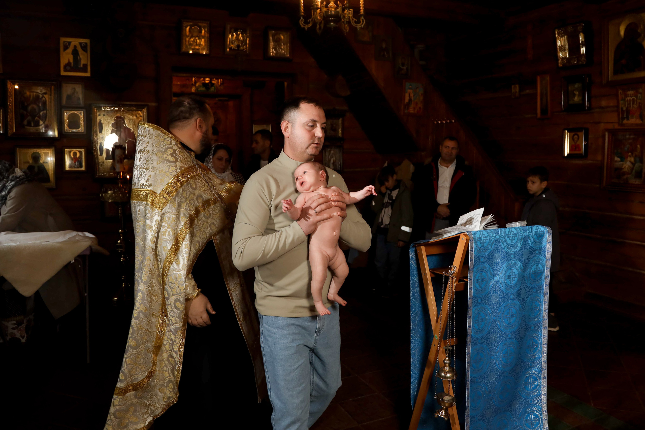 Крестины. Фотограф Антон Чупринин