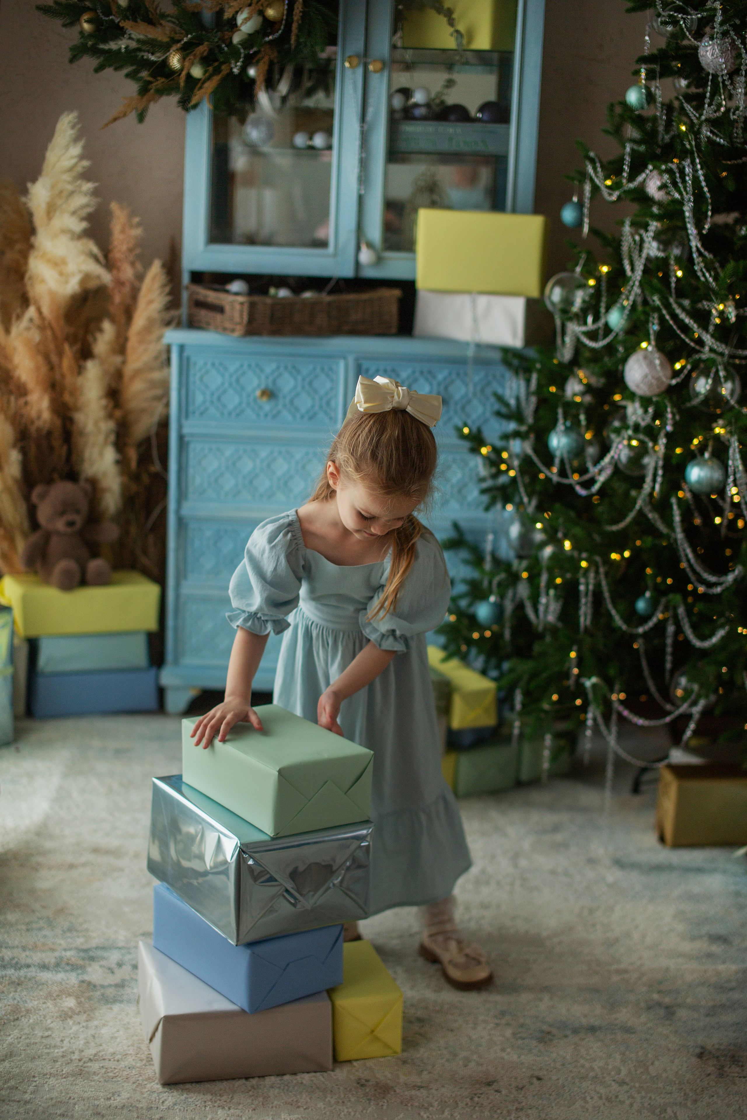 Новогодняя история: Ариана и Амелия. Семейный и детский фотограф в Петрозаводске